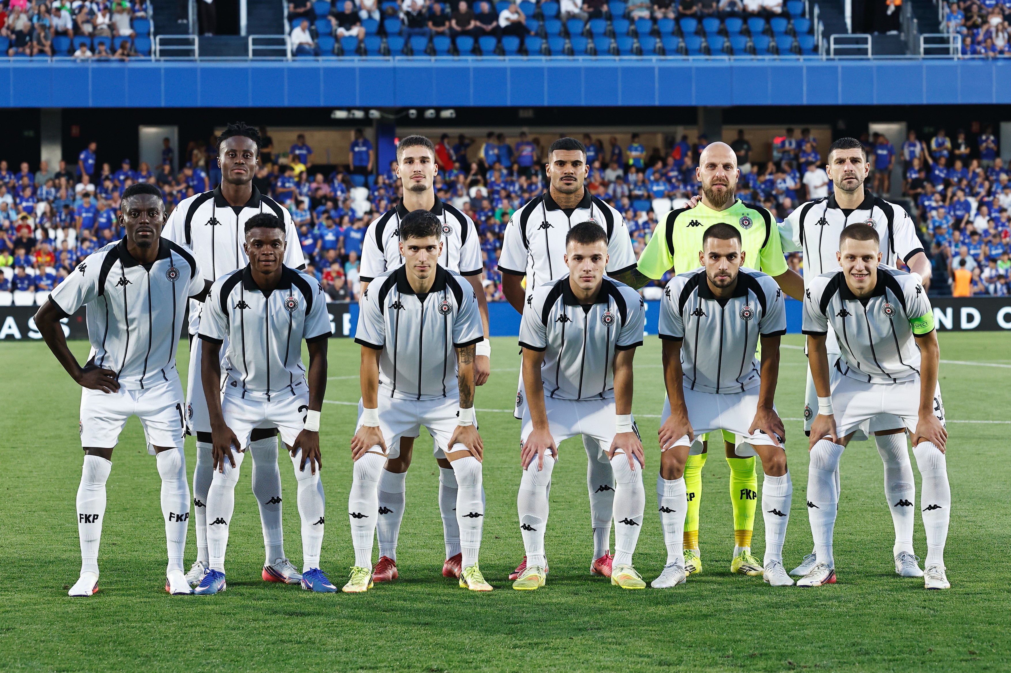 FK Partizan team group line-up (Partizan)