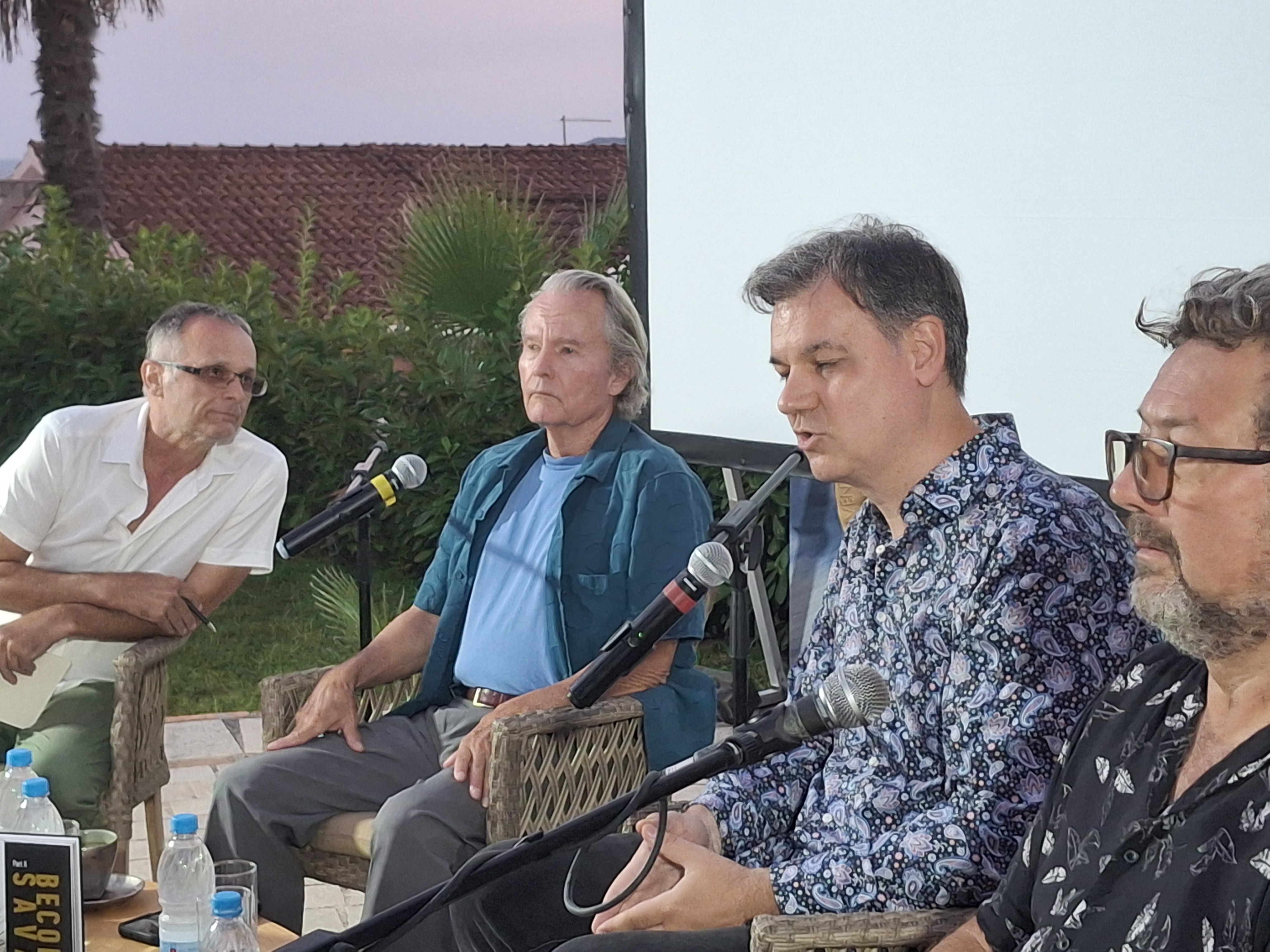 Džon Sevidž na promociji knjige u Kući Ive Andrića u Herceg Novom 1 Foto: Jelena Koprivica/Nova.rs