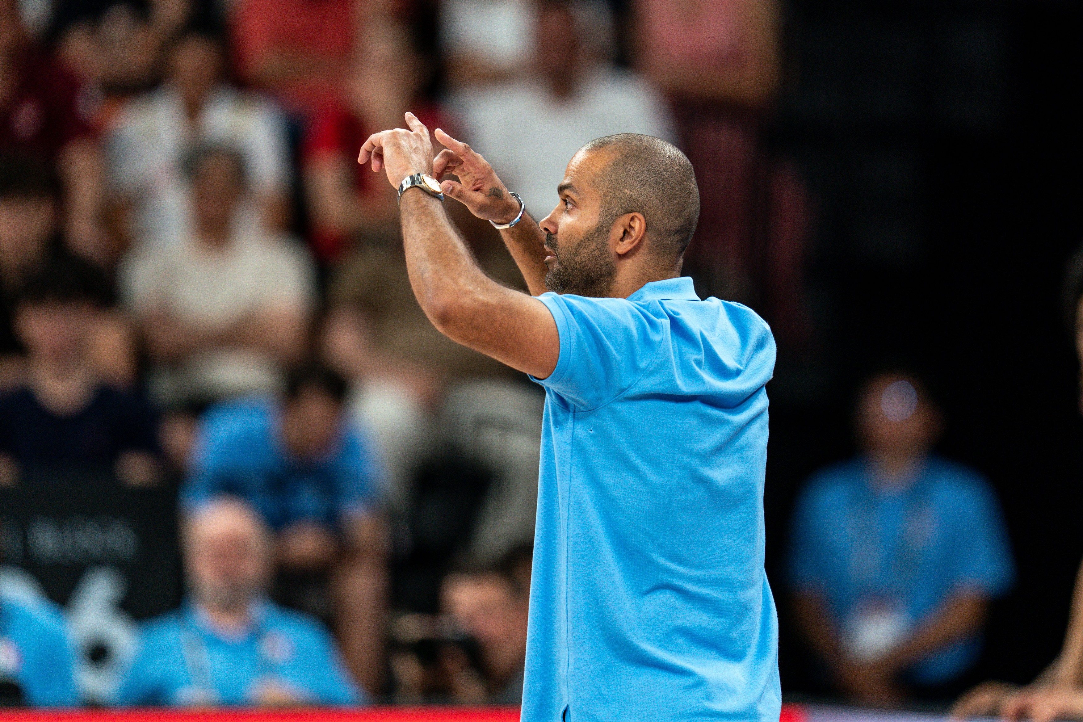 Tony Parker, coach of France