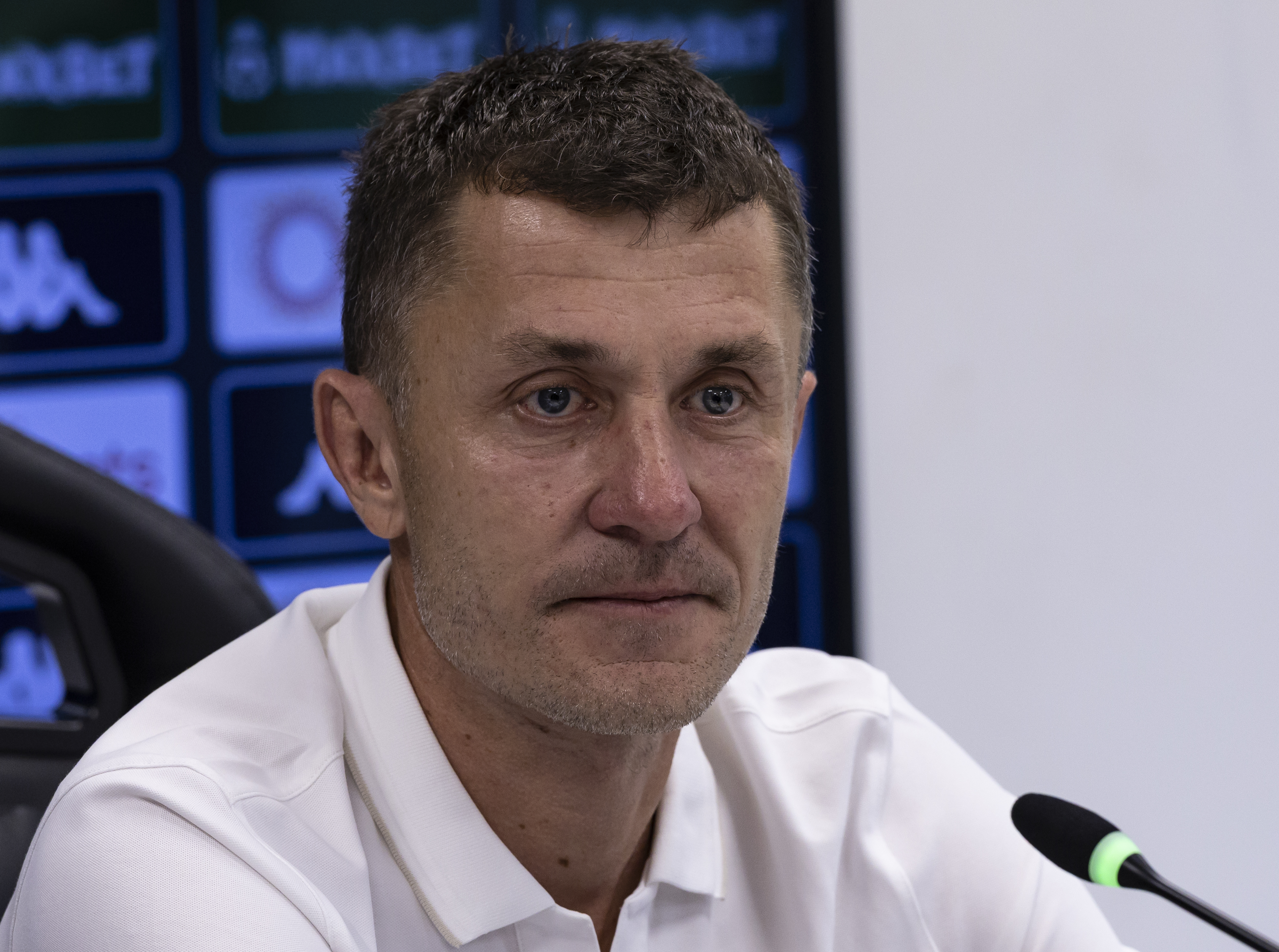 Head coach Sasa Ilic of Partizan