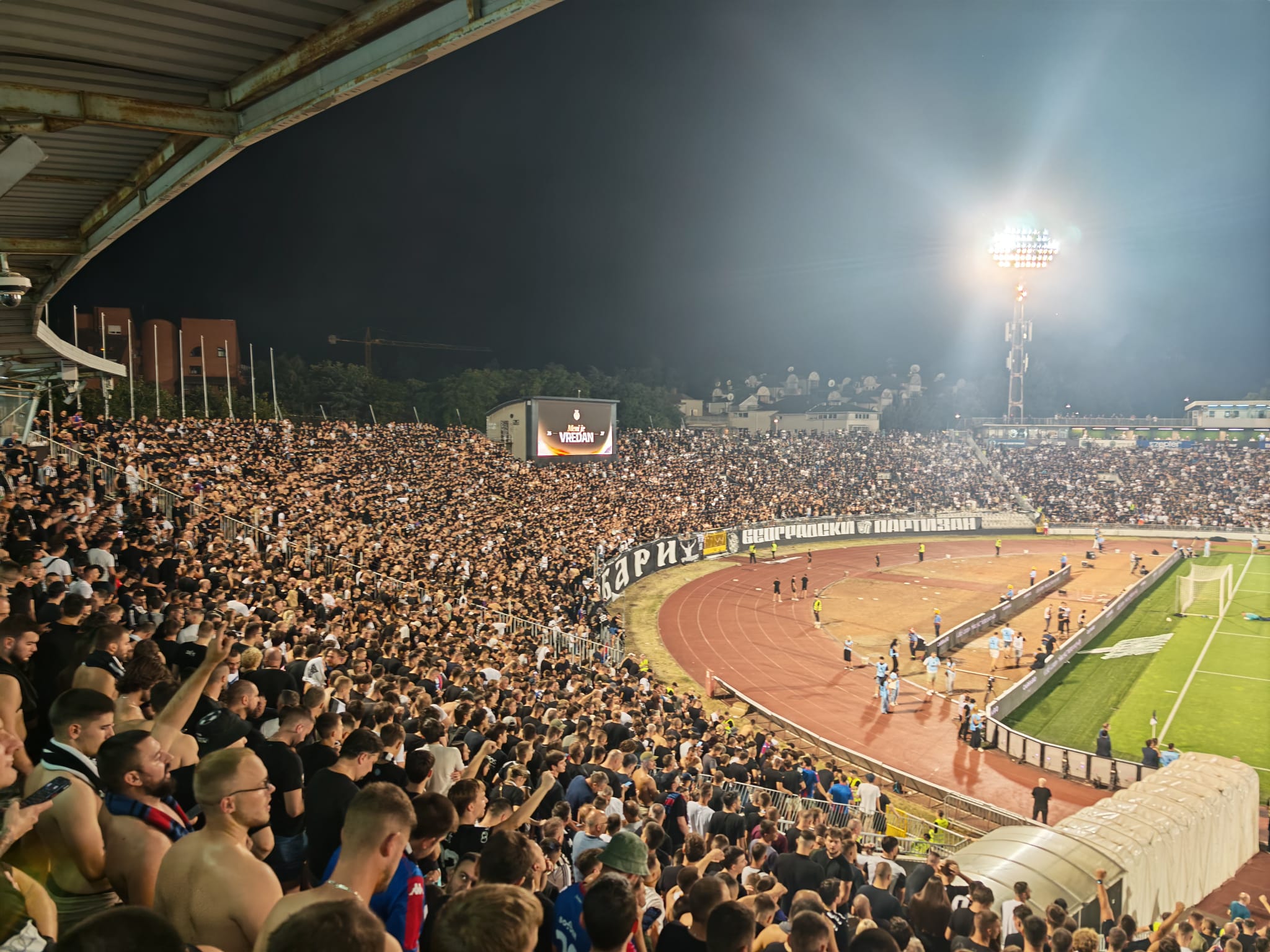 Stadion Partizana za meč sa Hetafeom, Foto: Nova.rs