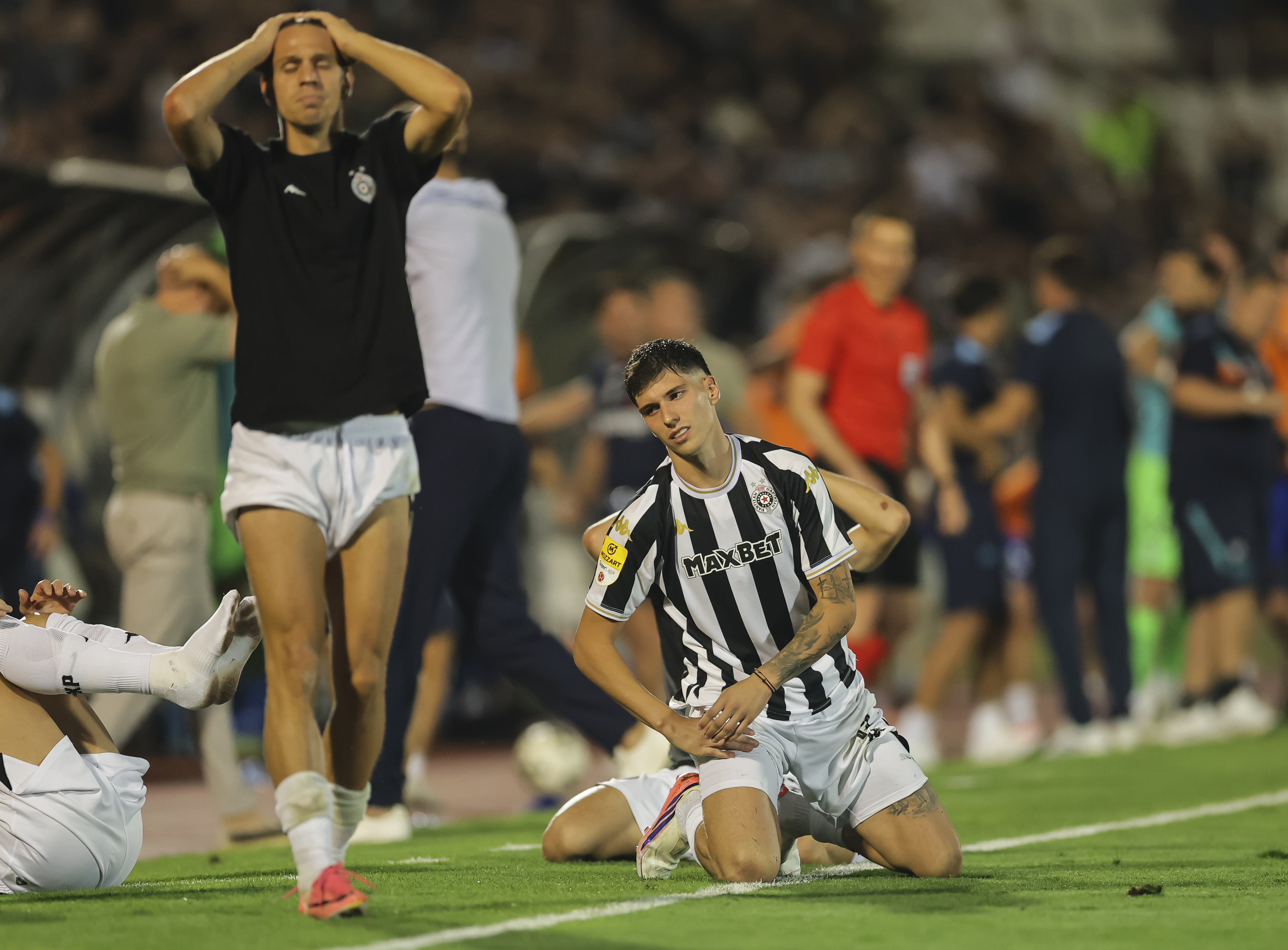 during the UEFA Conference League 2026/27 Play Off Round Second Leg match