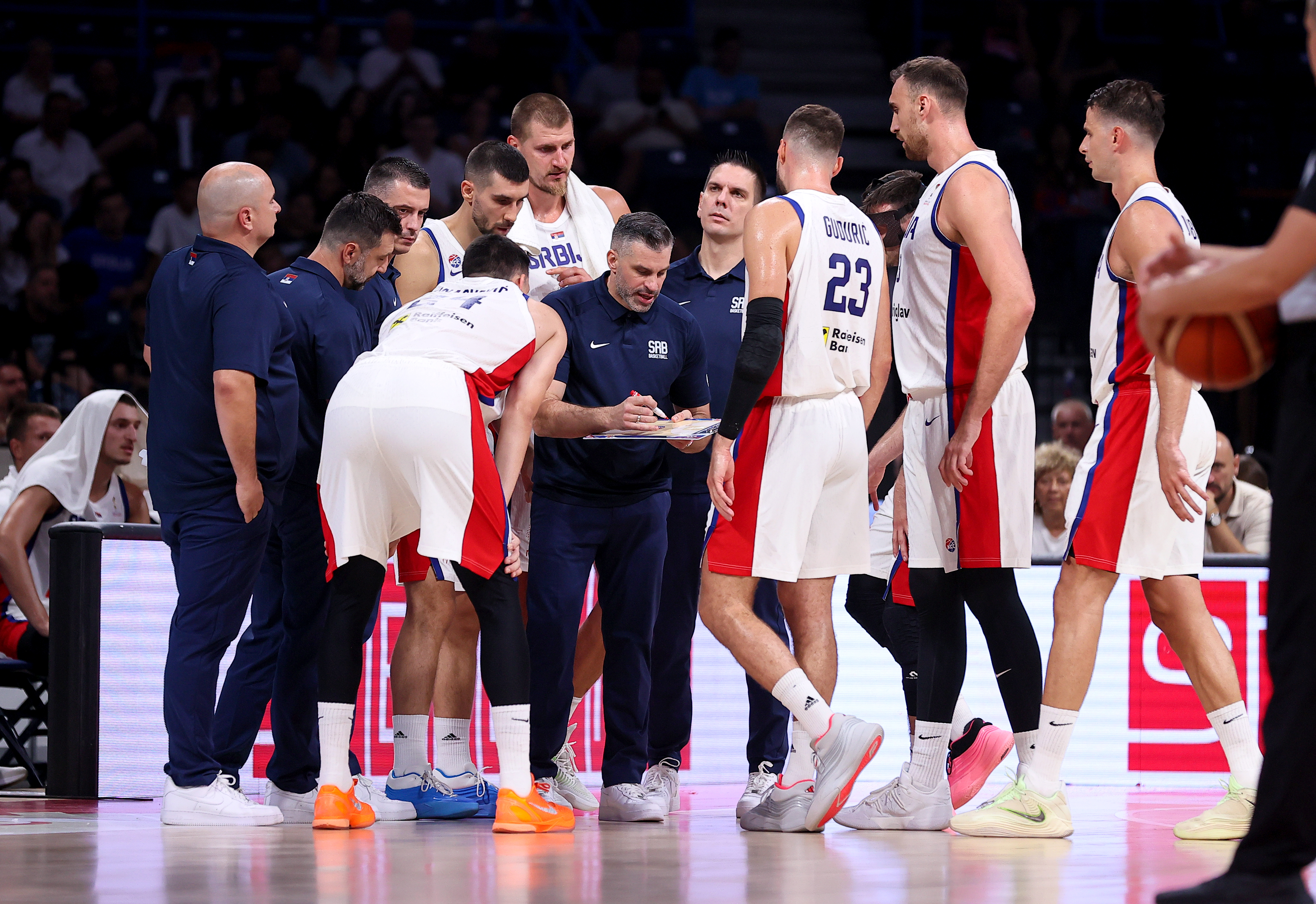 during Serbia v Iceland basketball match of FIBA World Cup 2025/2026