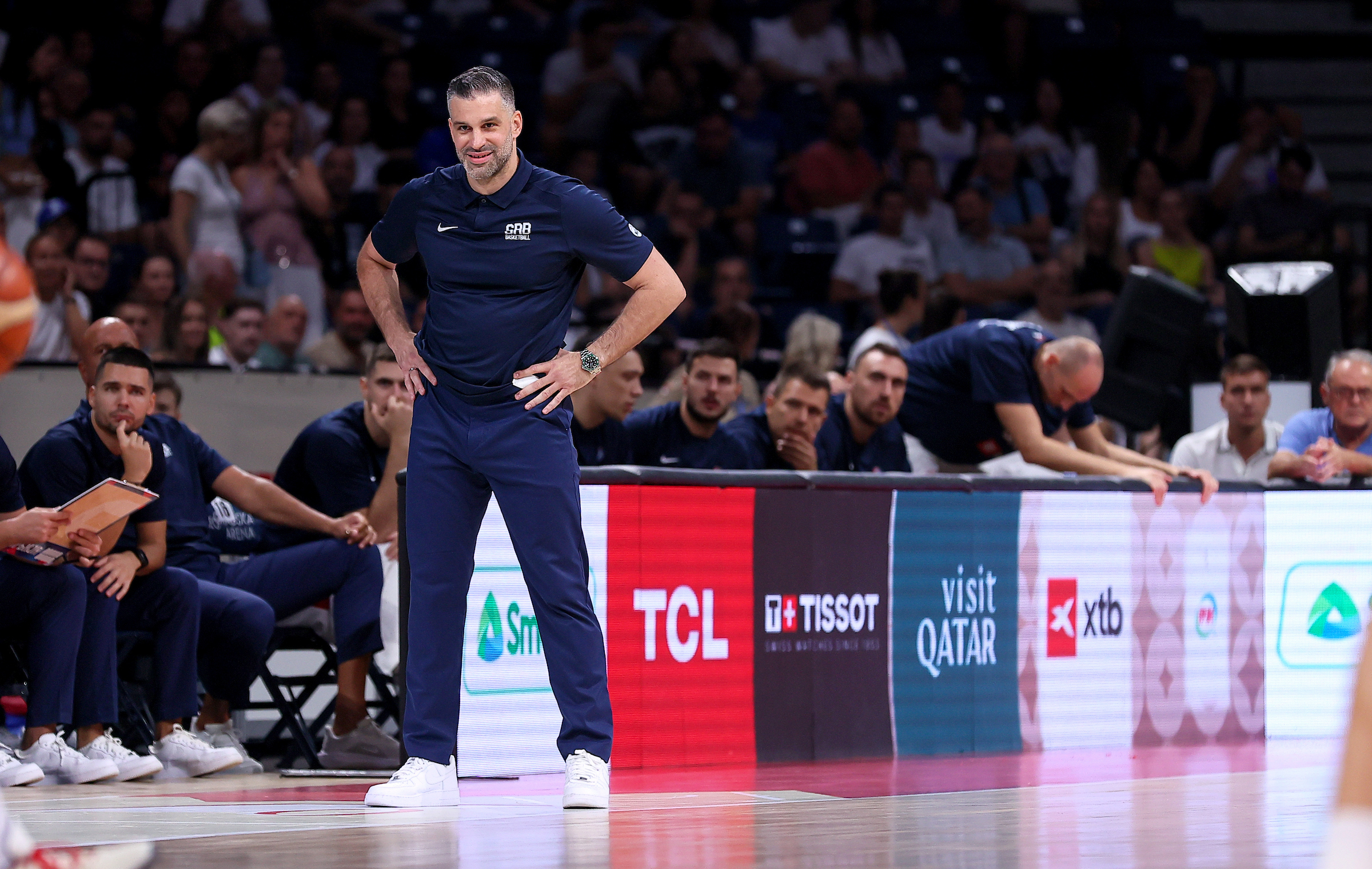 Head Coach of Serbia National Team Dusan Alimpijevic