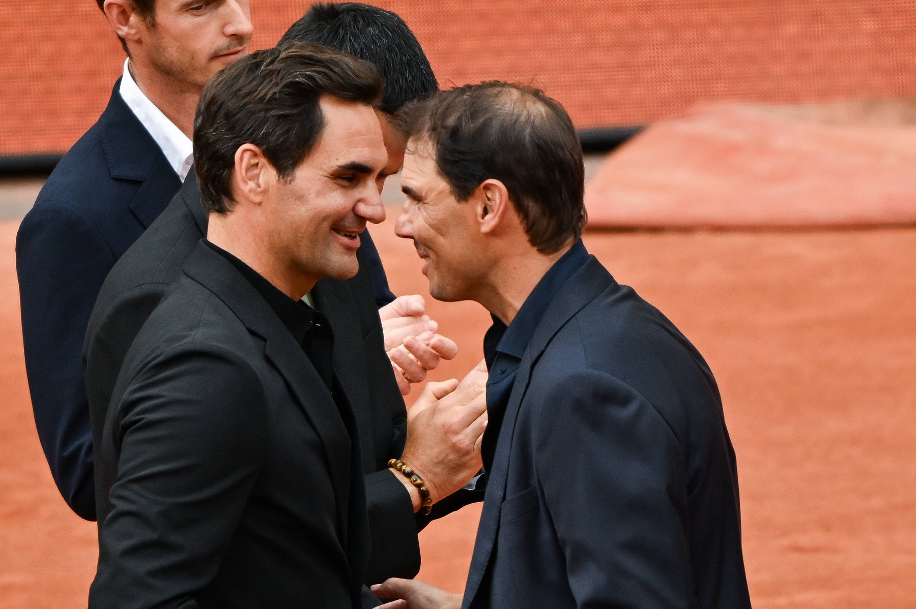 Tribute to the Spanish tennis player Rafael Nadal, a young pensioner w
