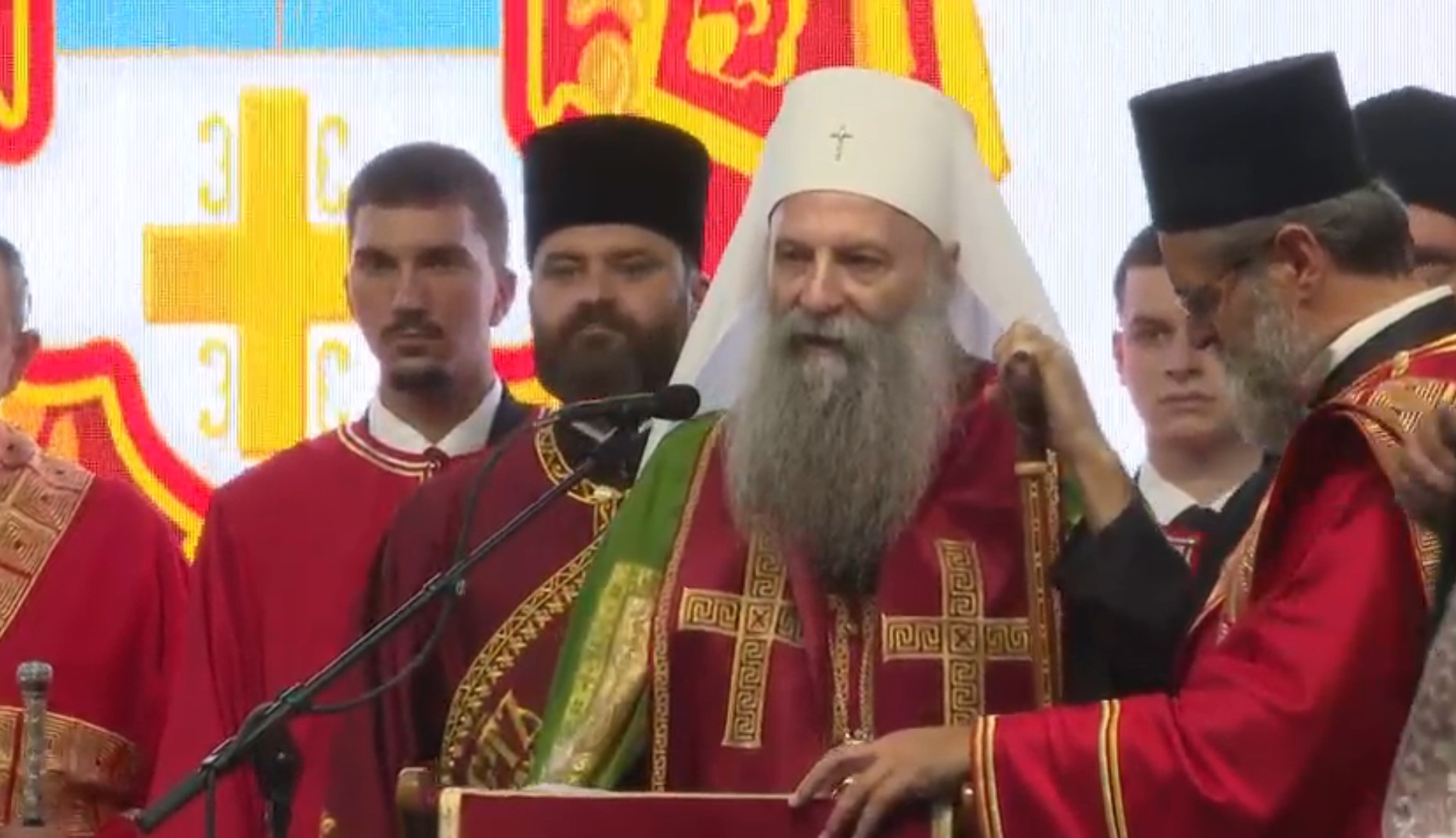Patrijarh sprski Porfirije, Mrkonjić grad, godišnjica Oluje