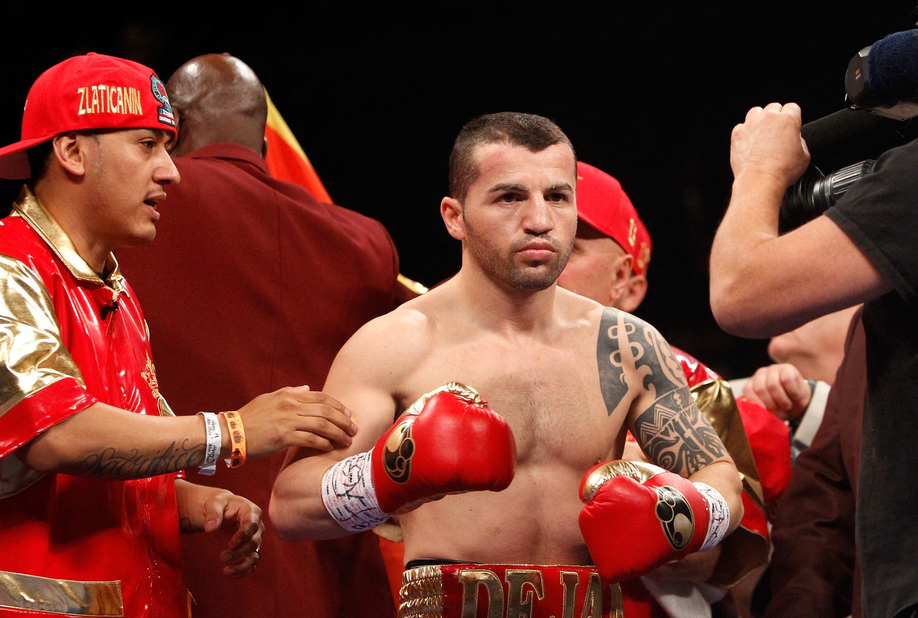 LAS VEGAS, NV - JANUARY 28: Dejan Zlaticanin waits for the start of his ž