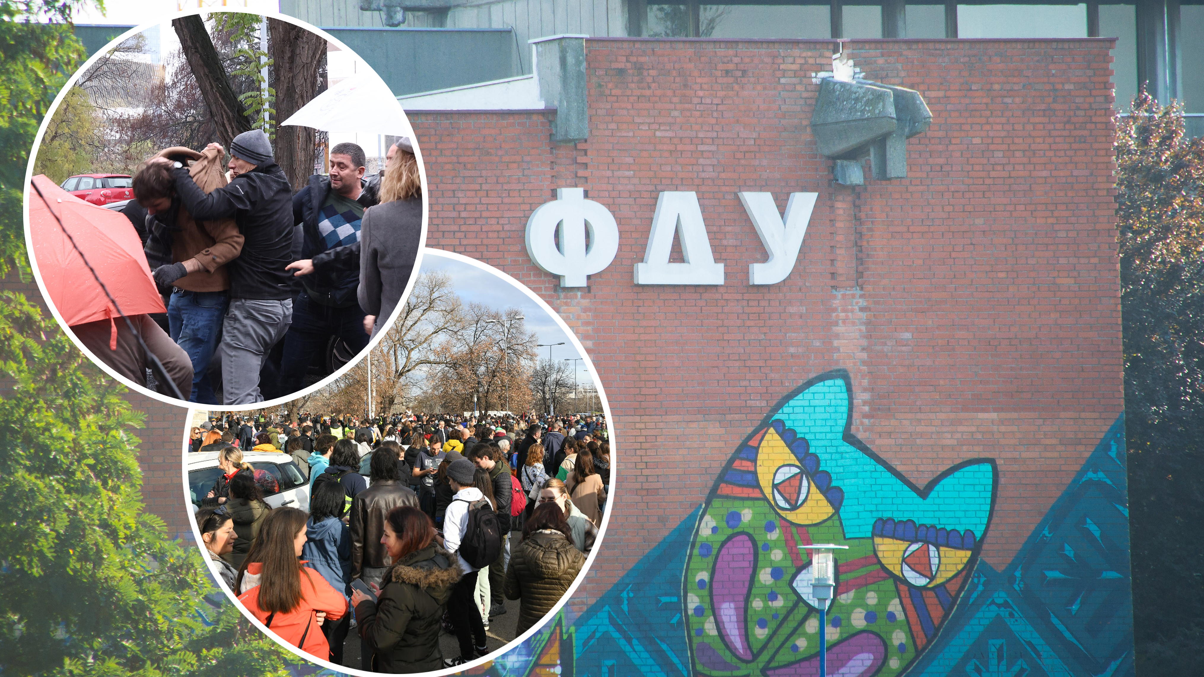FDU napad na studente protest kombo.jpg