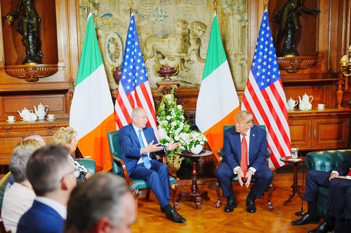 Mihal Martin i Donald Tramp profimedia-1133763452