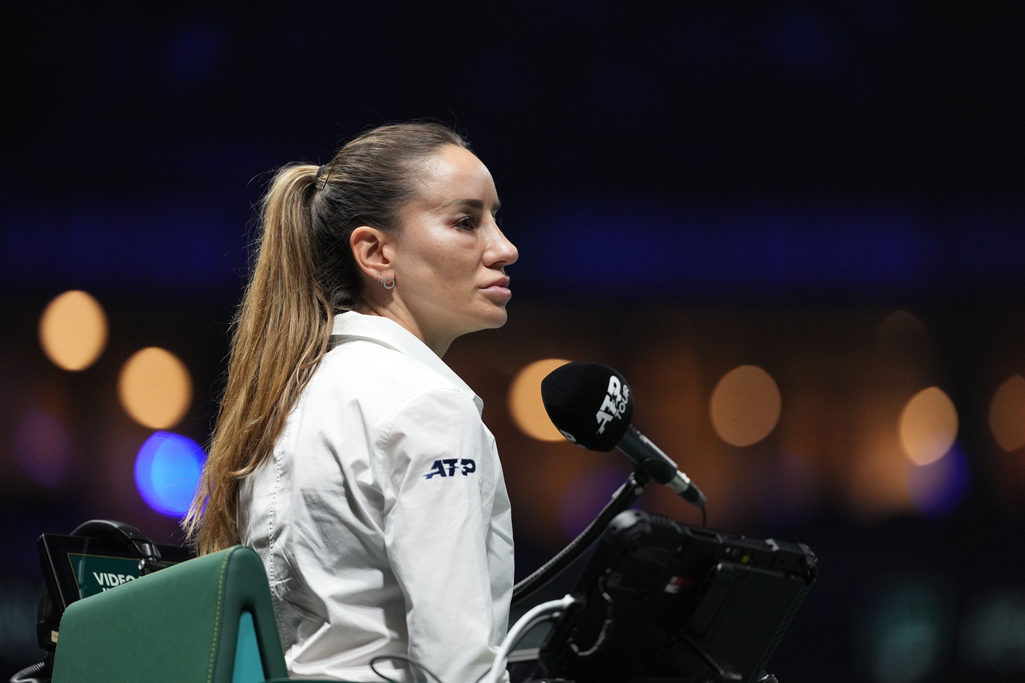 Serbian tennis umpire Marijana Veljovic