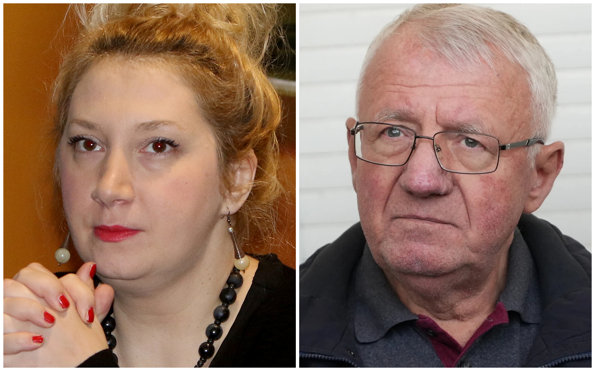 kombo Sandra Silađev i Vojislav Šešelj