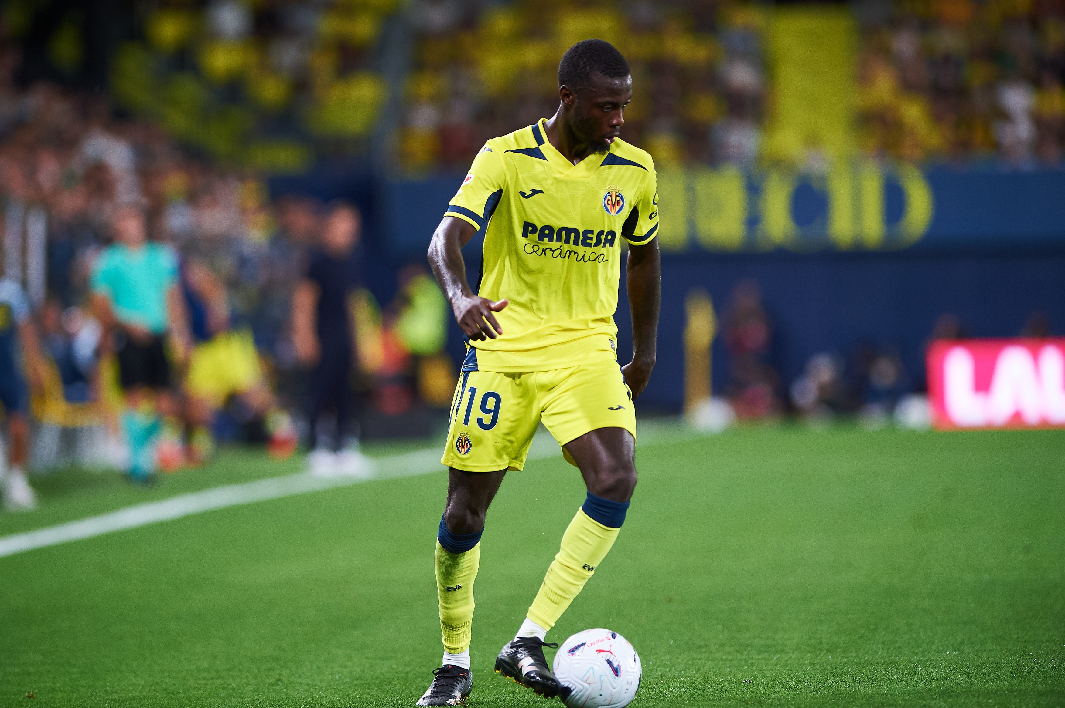 Nicolas Pepe (Villarreal CF) during the LaLiga EA Sports match between Villarreal CF and Real Betis