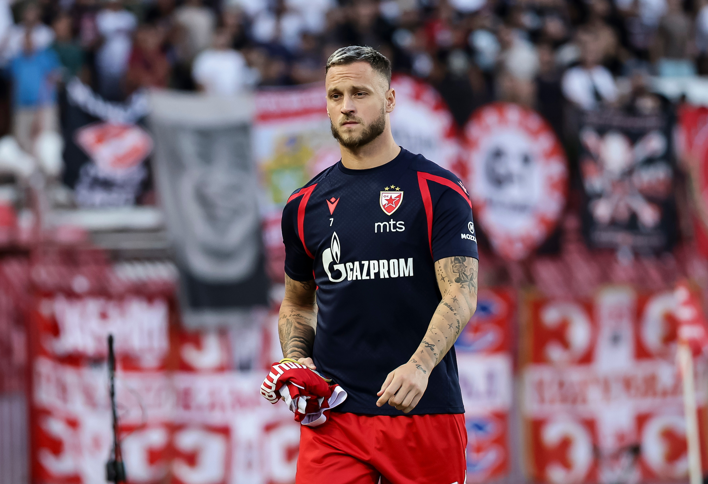 Marko Arnautovic of Crvena Zvezda