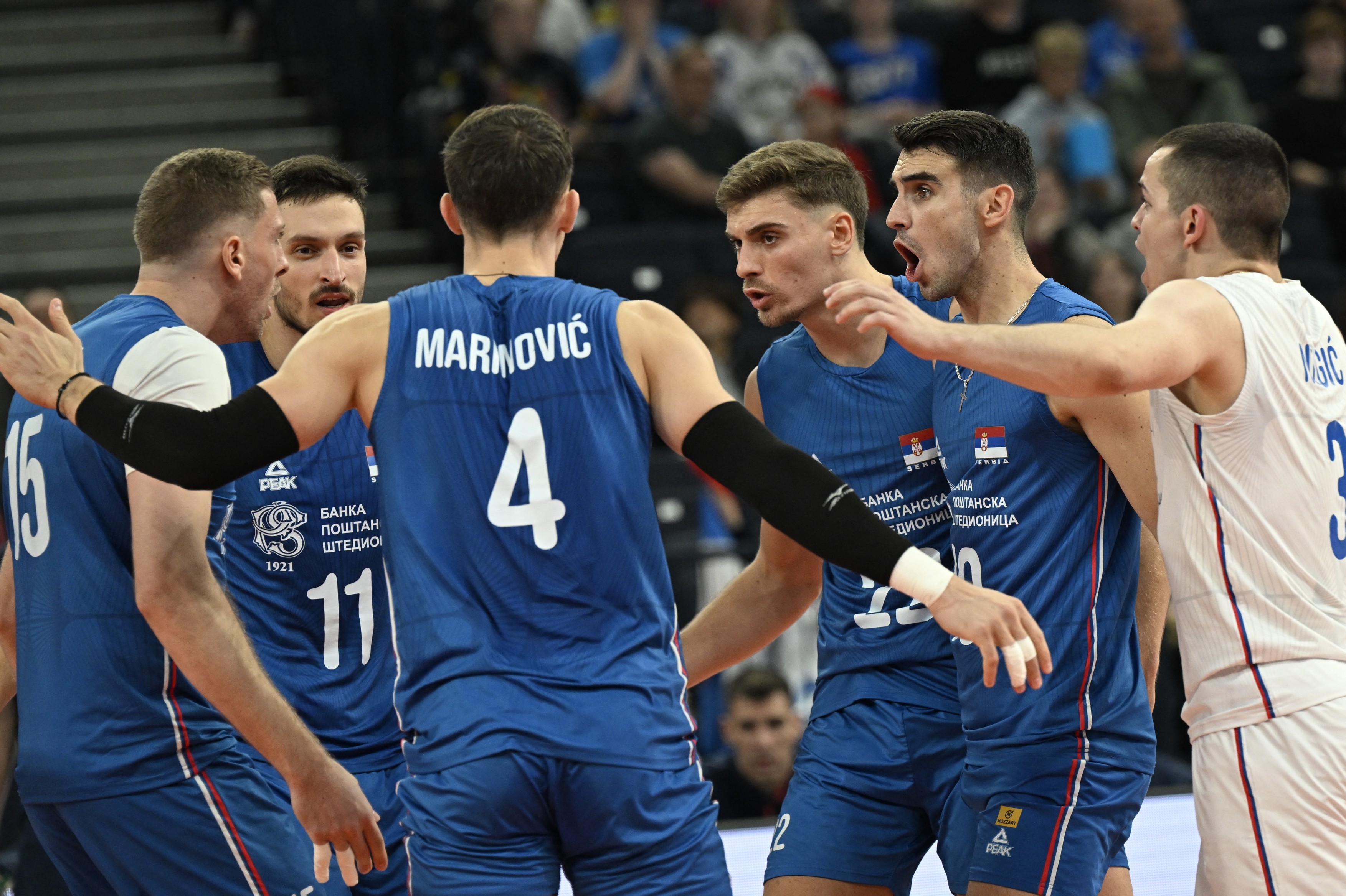 Volleyball players of Serbia
