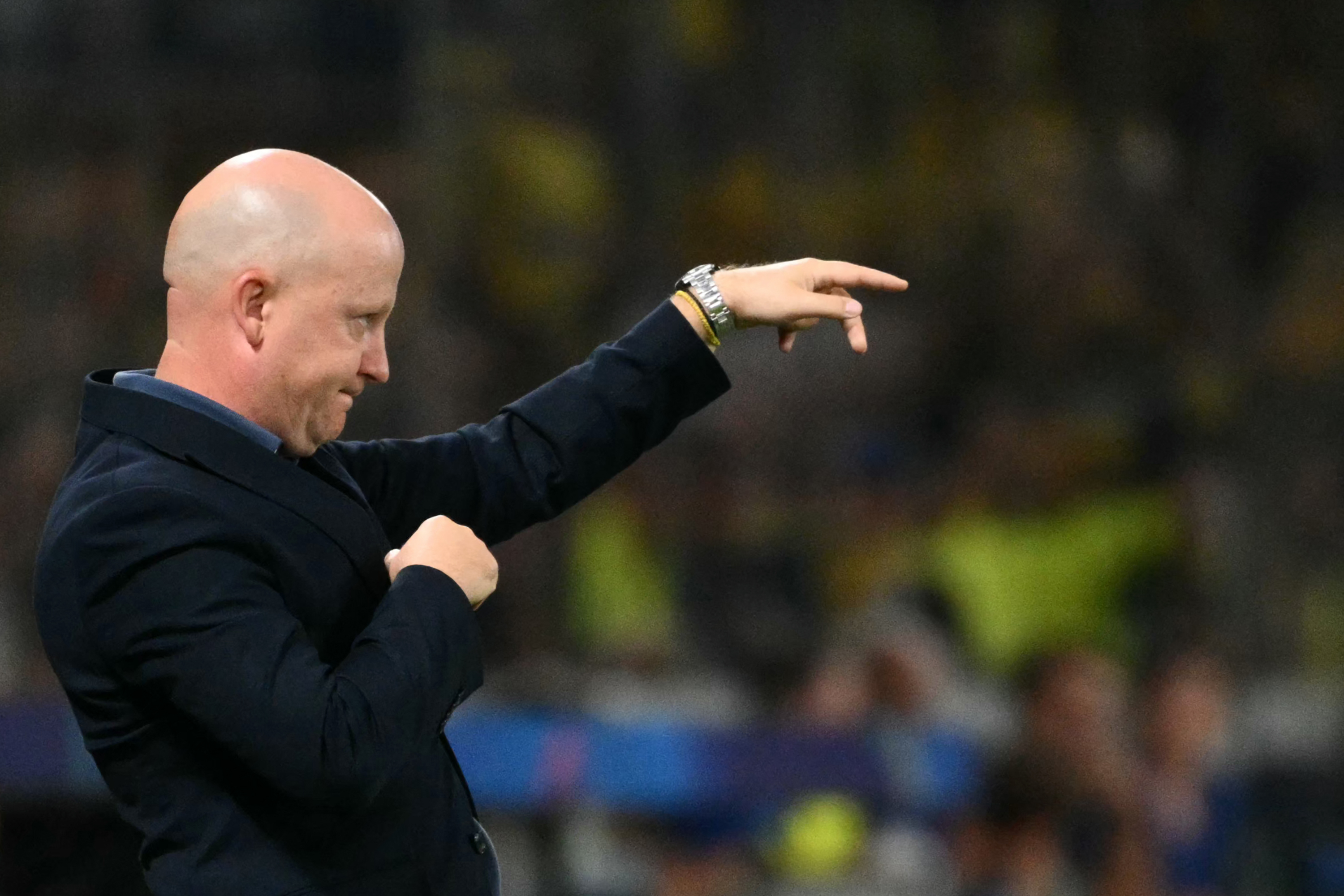 AEK Athens' Serbian head coach Marko Nikolic