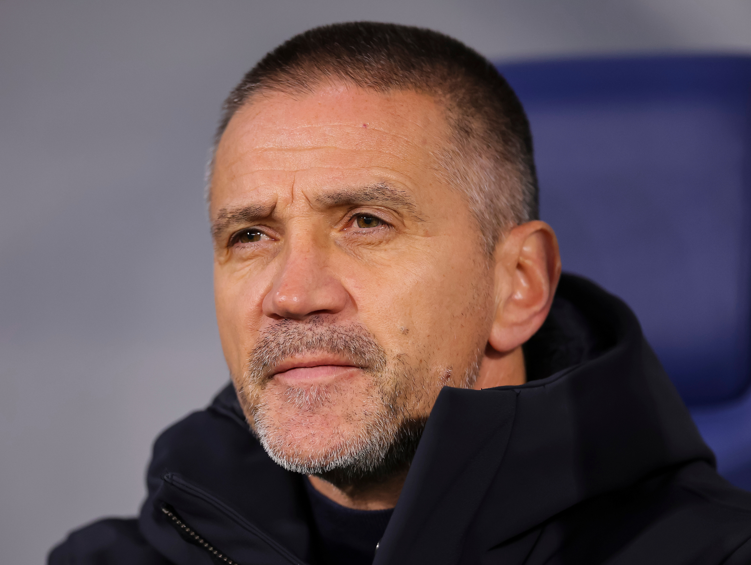Zoran Mirkovic, Head Coach of Serbia during the Friendly International match
