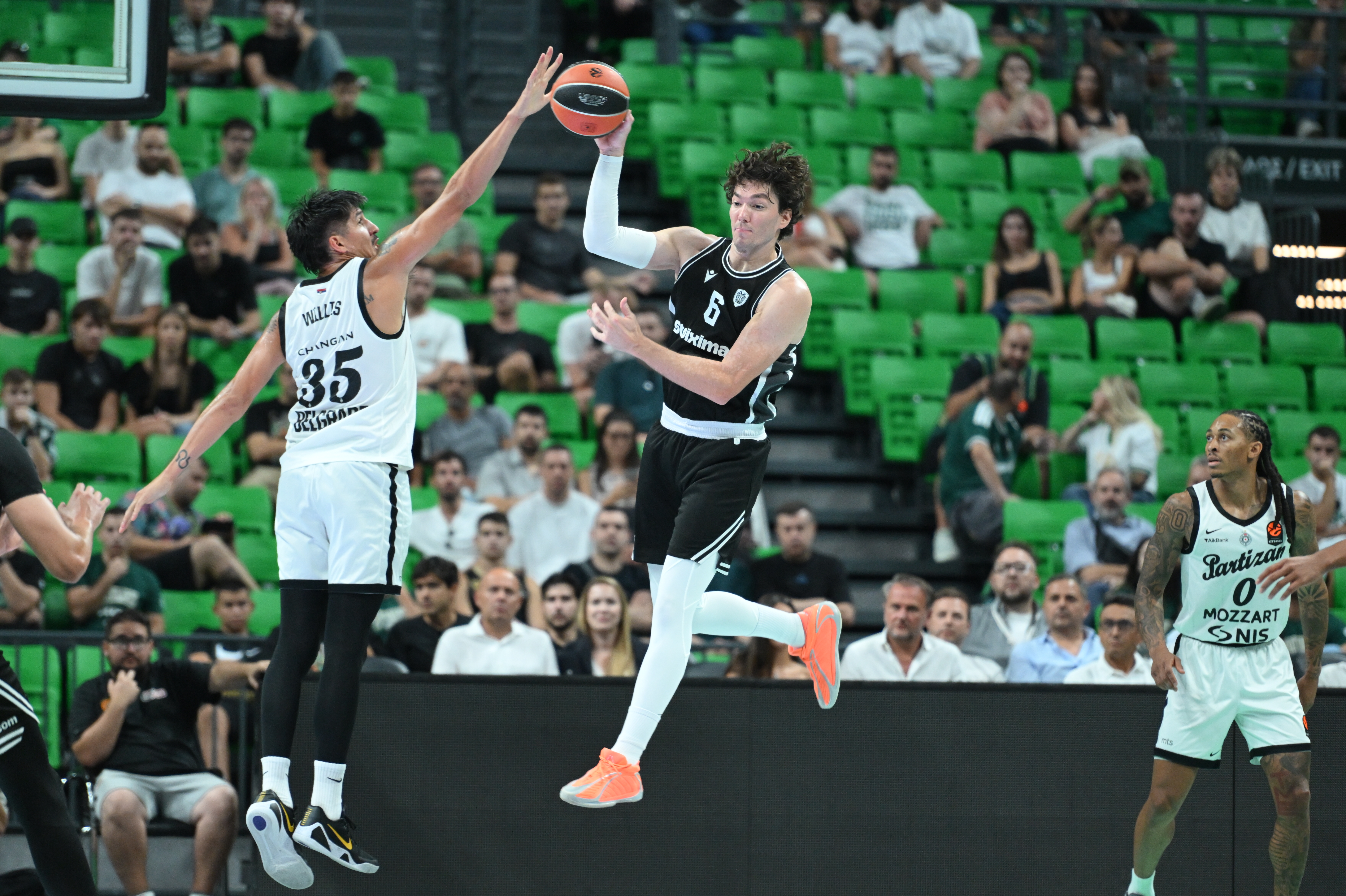during the 8th Pavlos Giannakopuolus Tournament match between Partizan M