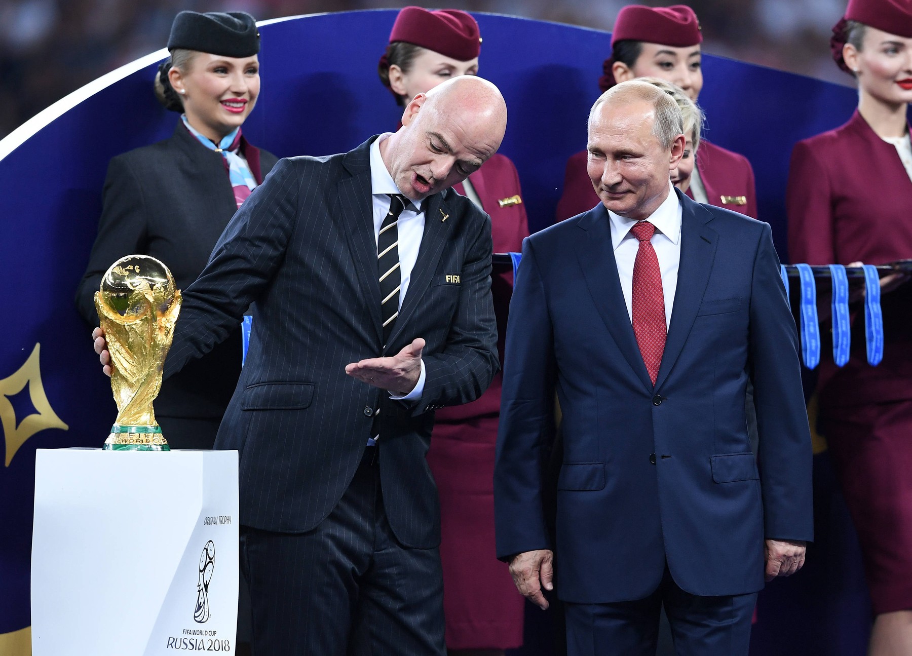 Archivbild 02.08.2026 FIFA Praesident Gianni Infantino Schweiz FUSSBALL