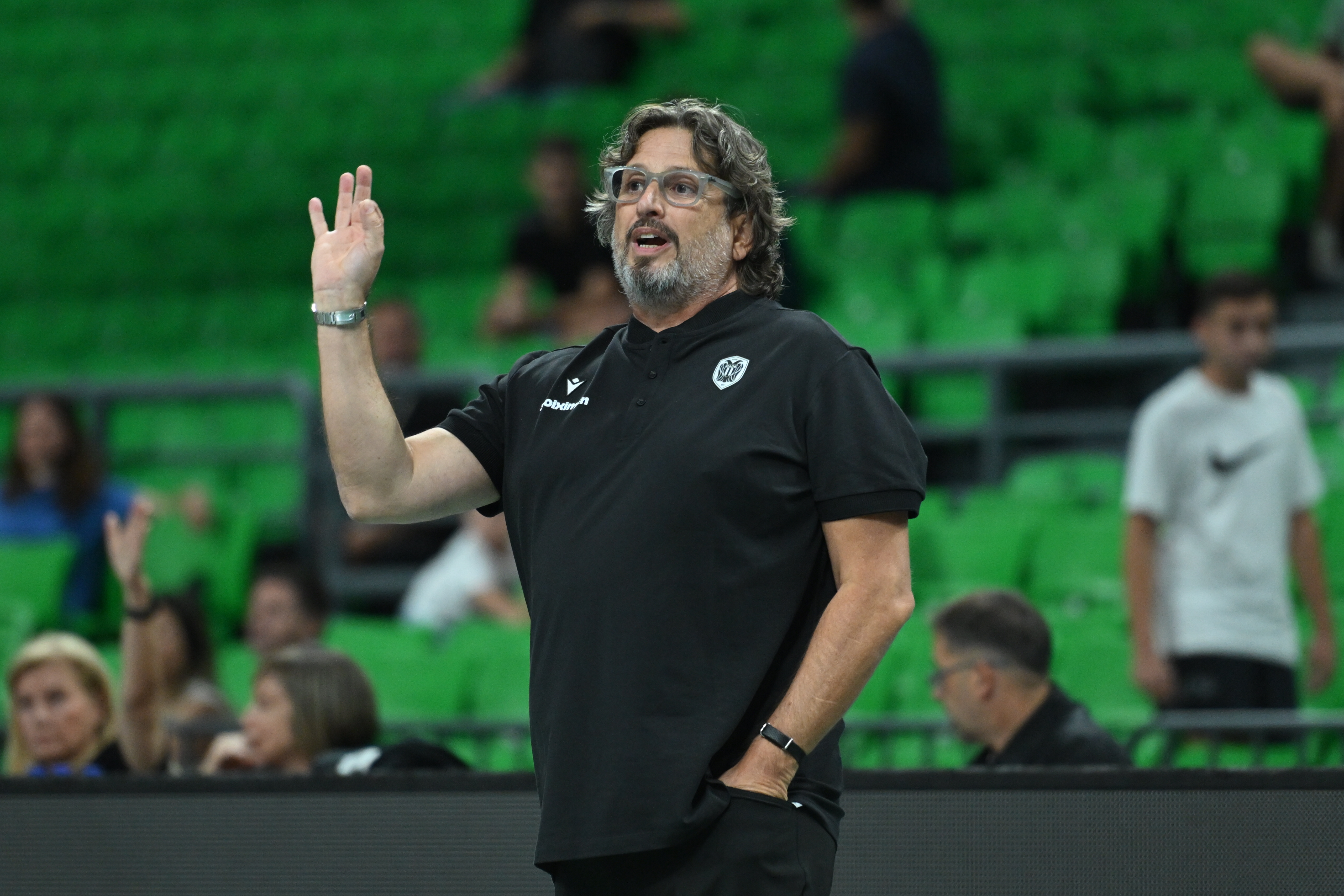 during the 8th Pavlos Giannakopuolus Tournament match between Partizan