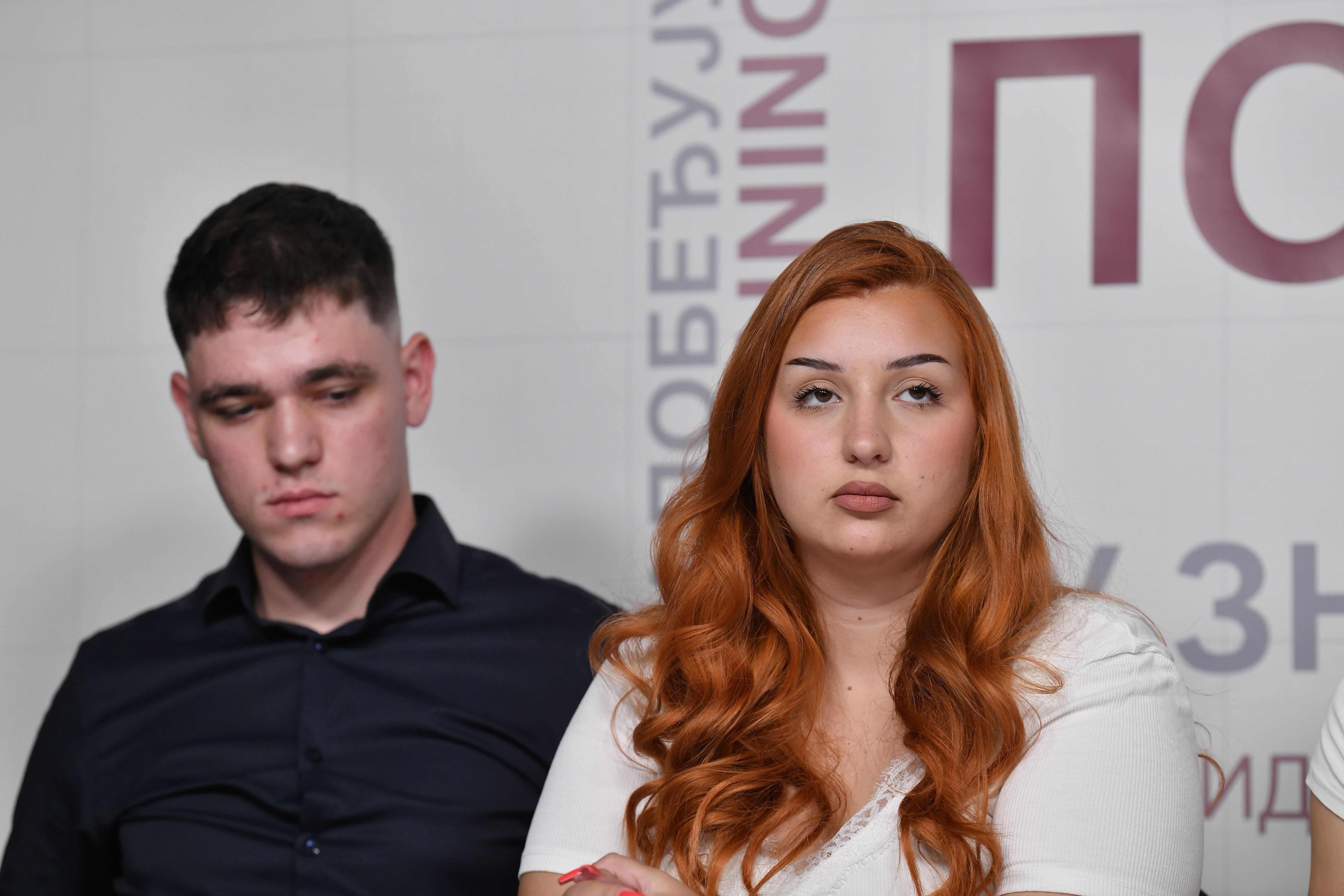 Ognjen Rašić, Milica Najdanović, Konferencija za novinare, studenti, studentski pokret, studenti pobeđuju KZŠ