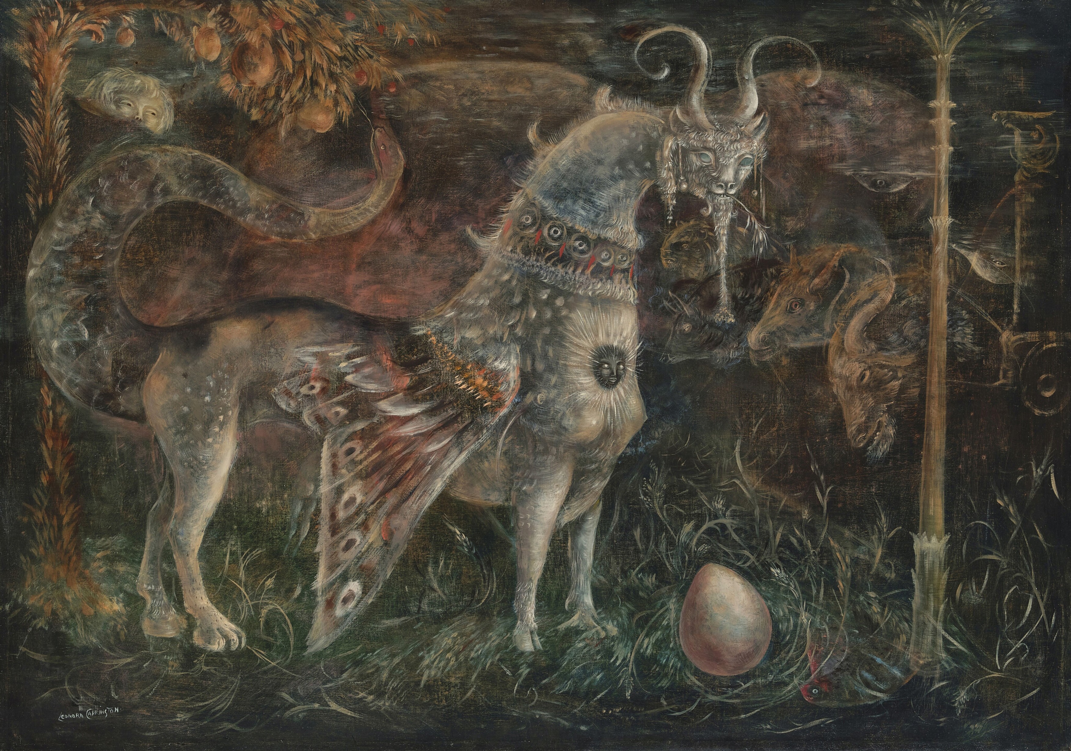 LEONORA CARRINGTON. Who art thou, White Fa