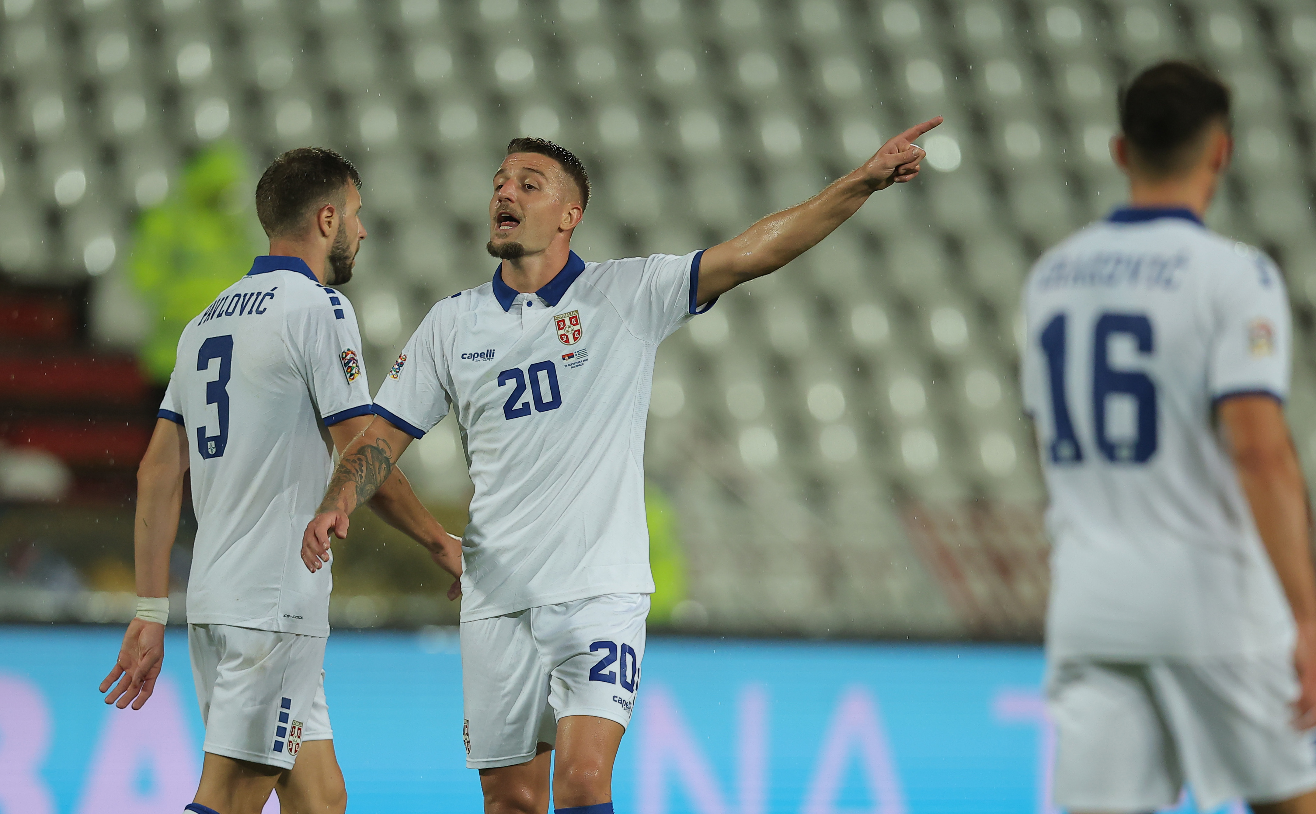 Belgrade, Serbia. Sept. 24th 2026. during the UEFA Nations League Group A2 football match Between Serbia and Greece