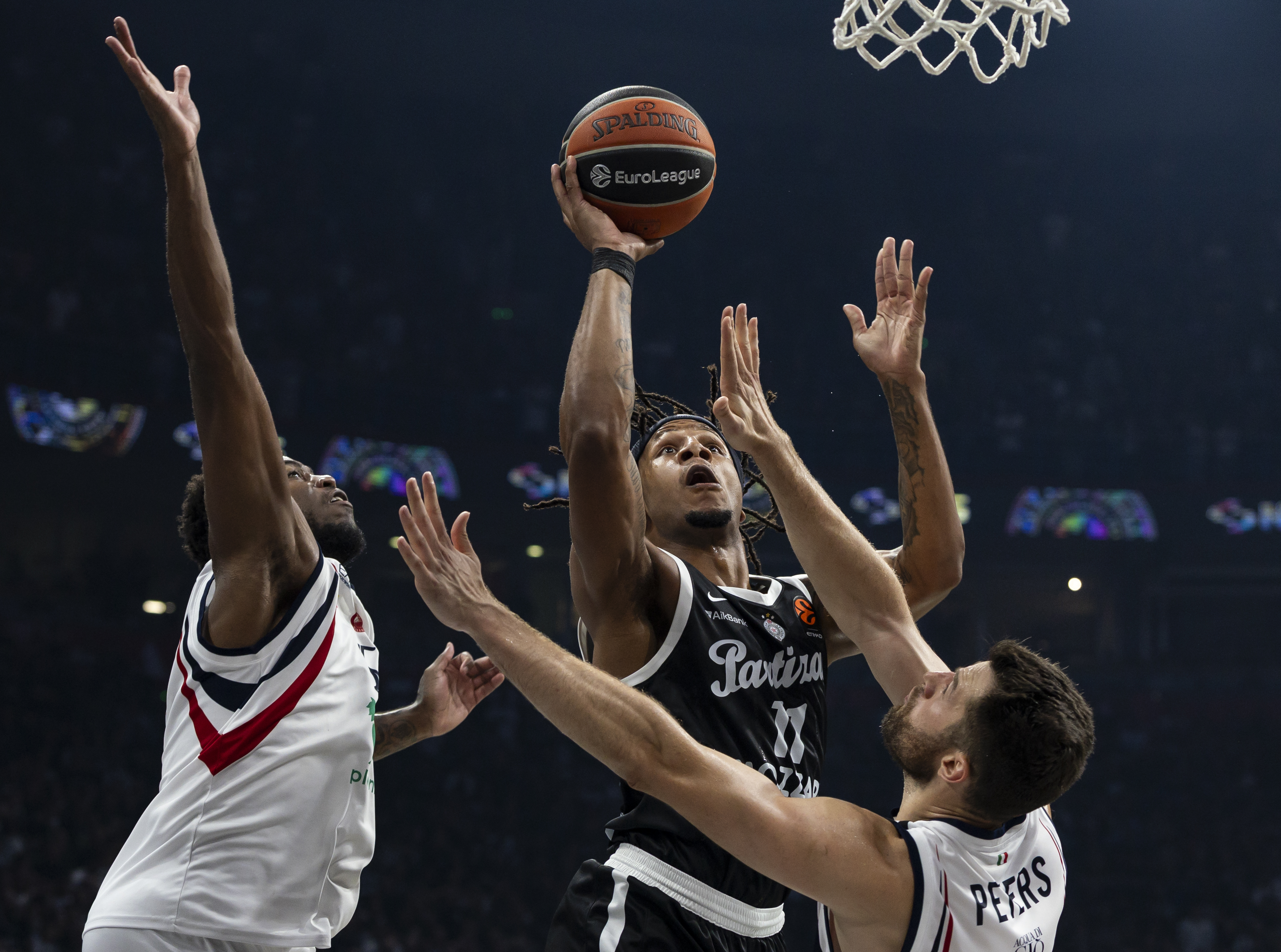 Partizan Mozzart Bet Belgrade and Armani Milan