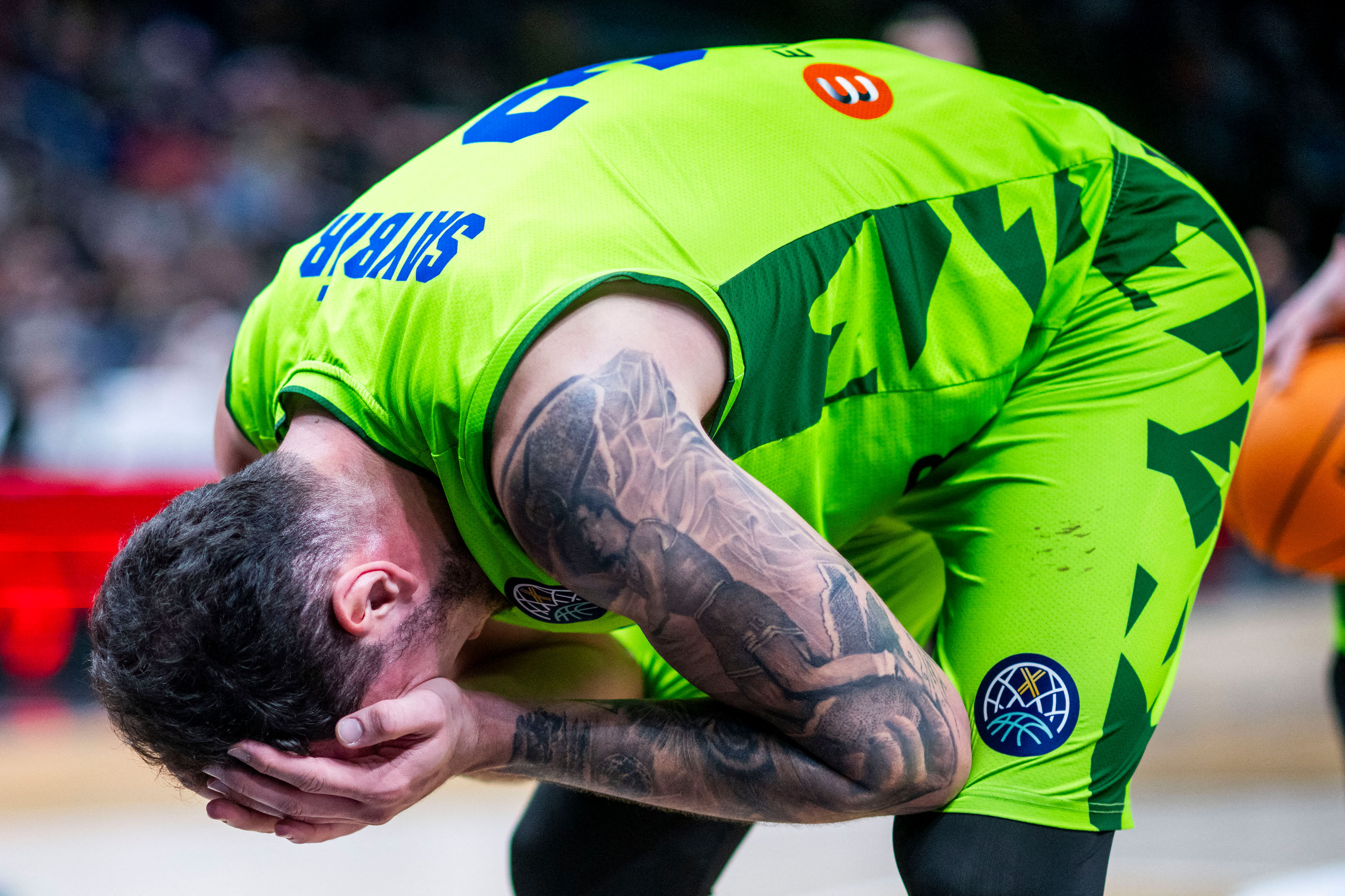 Tofas SC Bursa, Play-off round, Group J, Matchday 4, Uber Arena Bursas Yigitcan Saybir reacted.