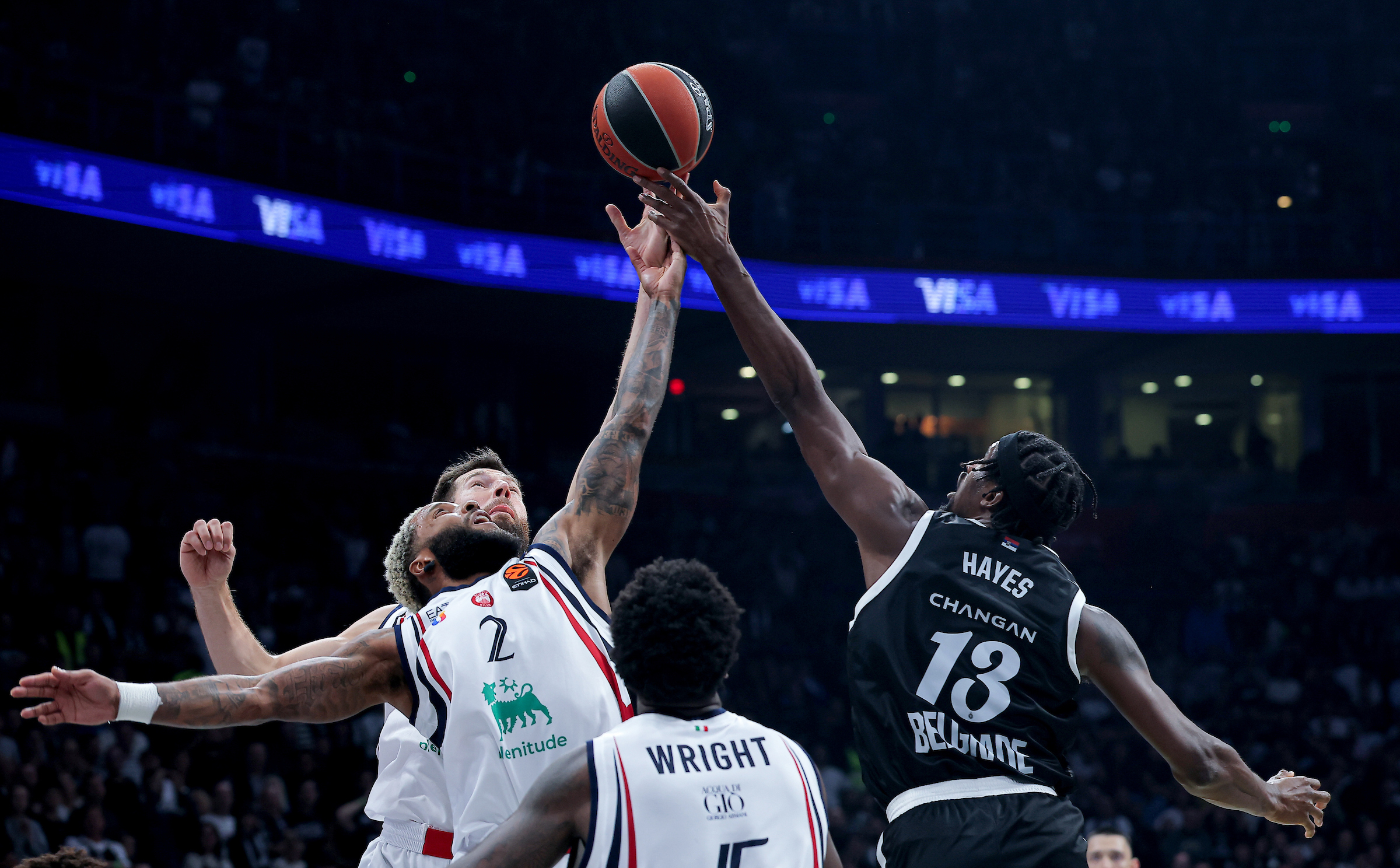 Partizan's Kevarrius Hayes
