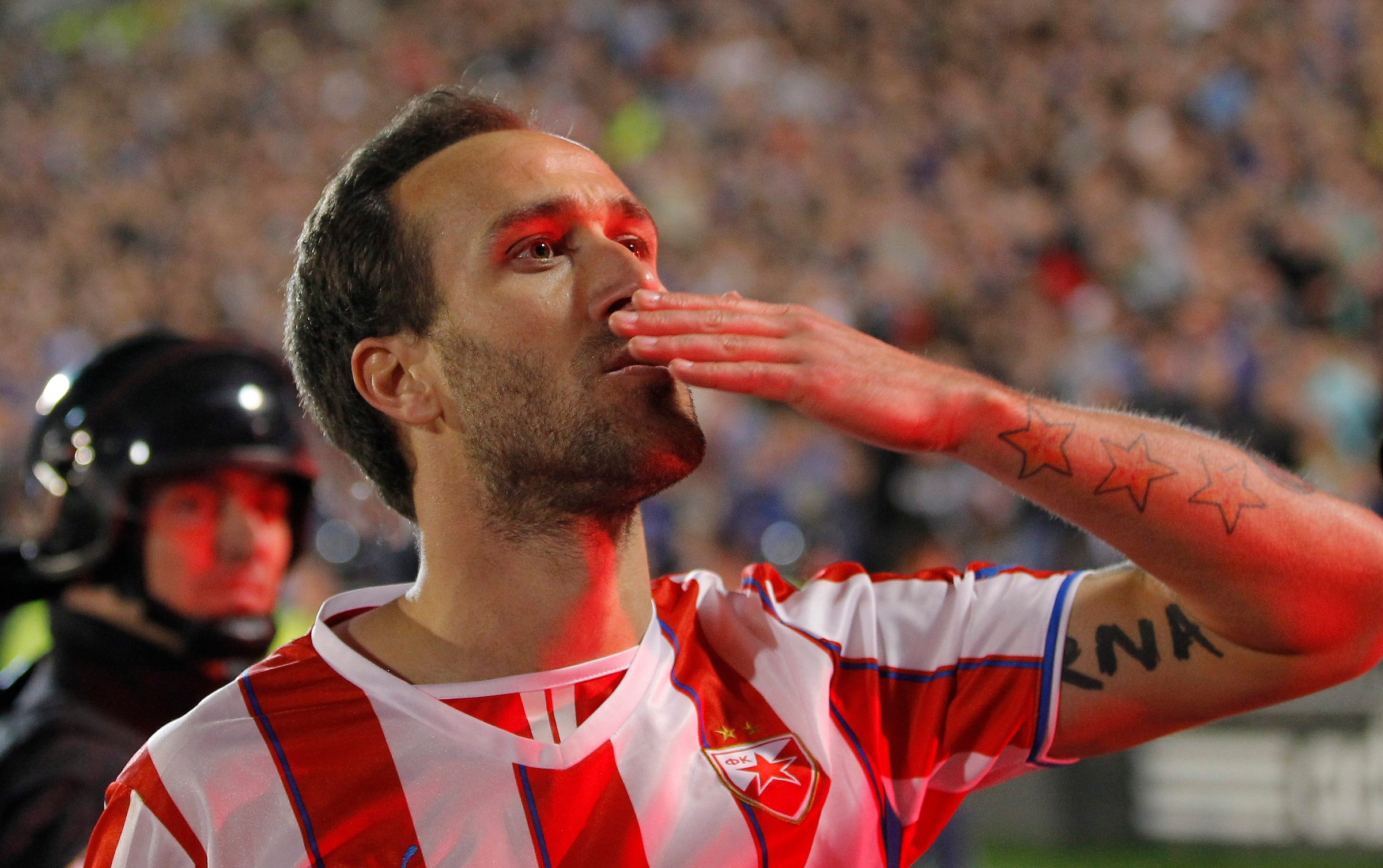 Fudbal Jelen super league season 2013-2014Partizan v Crvena ZvezdaDragan