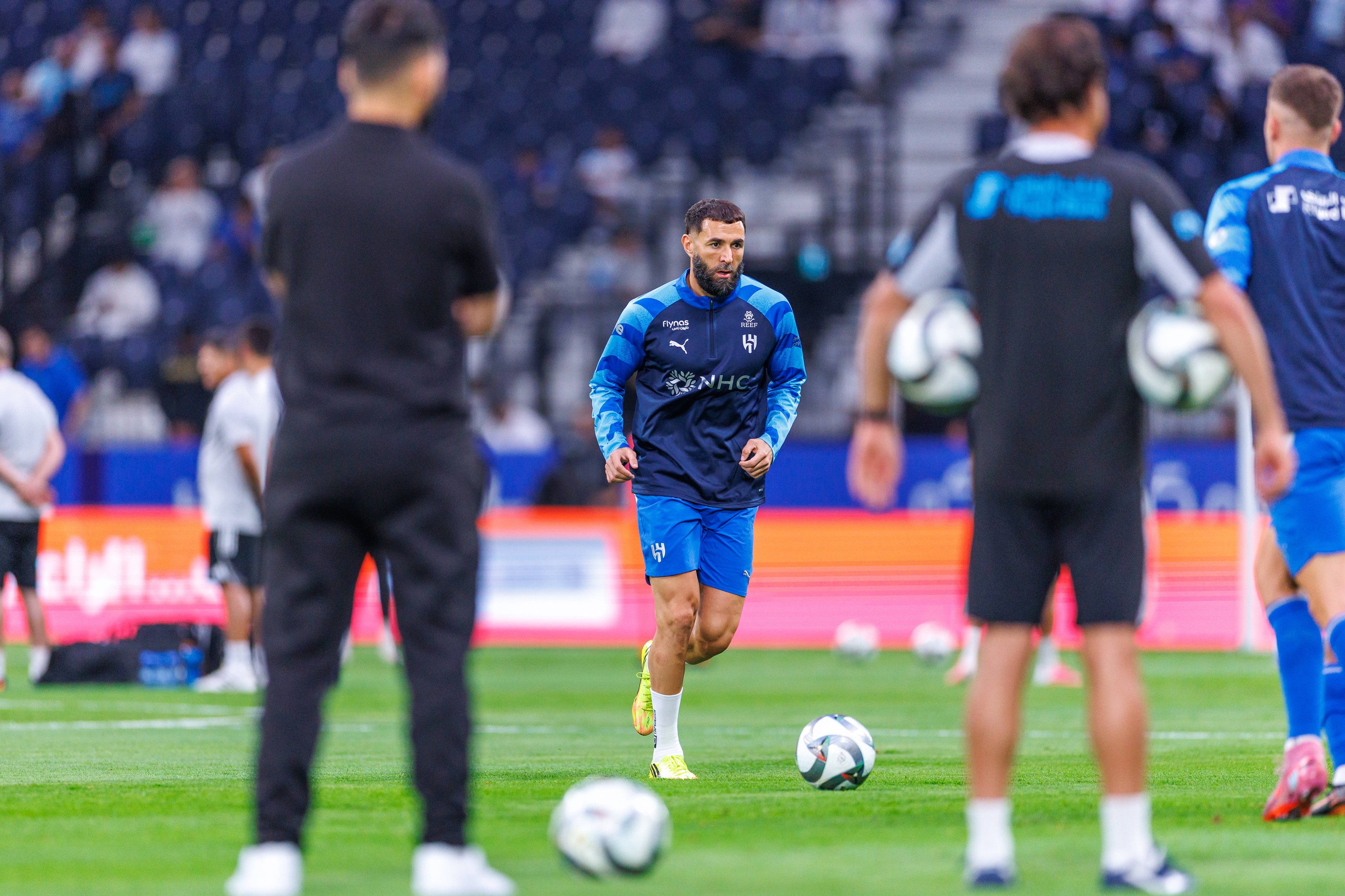 Karim Benzema of team Al Hilal FC
