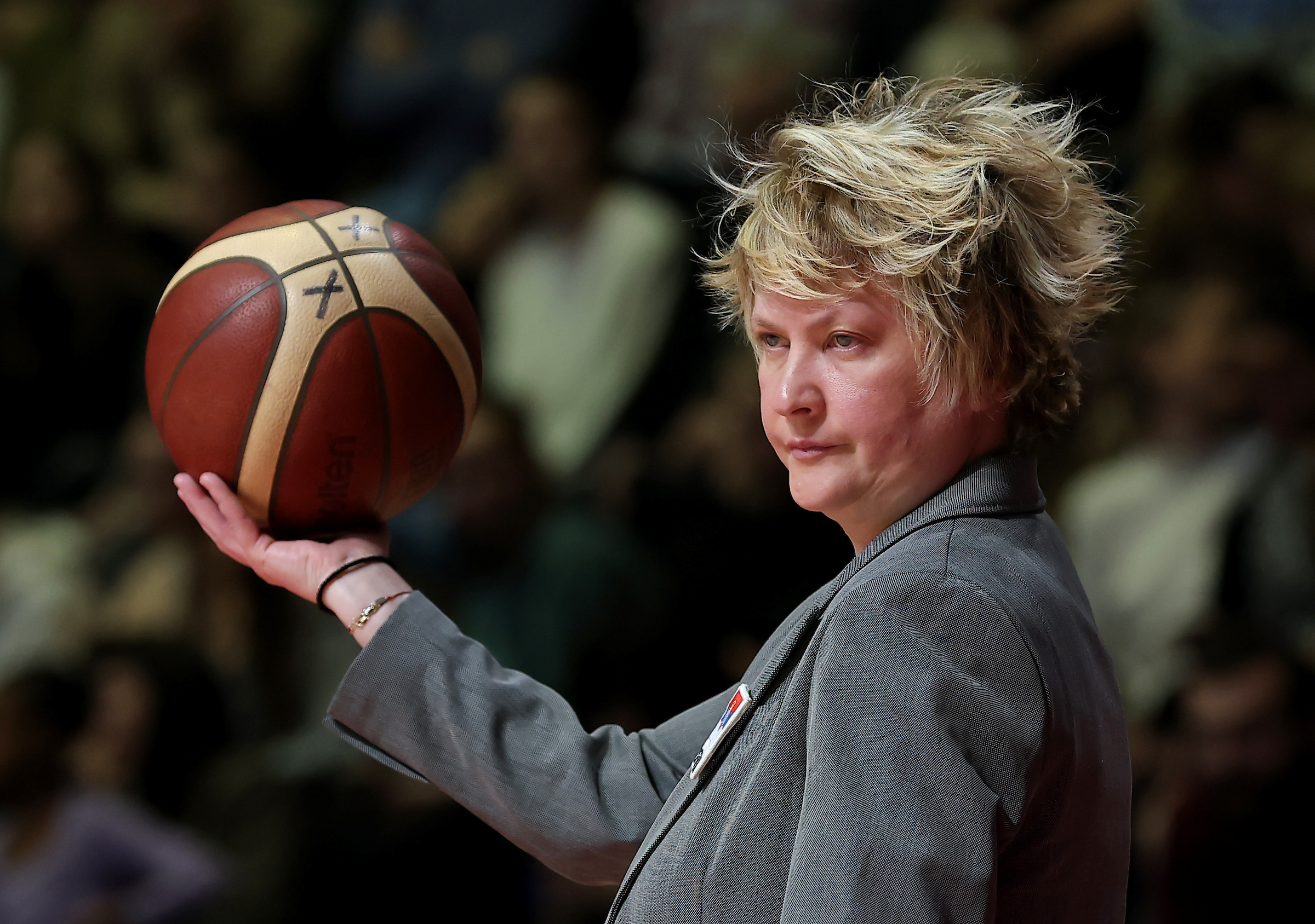 Serbia's head coach Marina Maljkovic