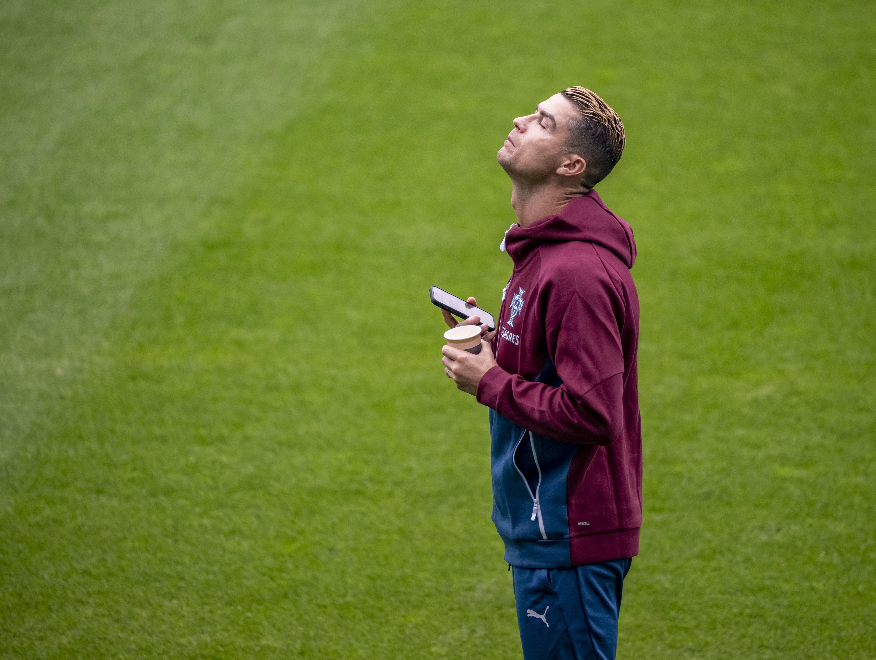 Portuguese national soccer player Cristiano Ronaldo