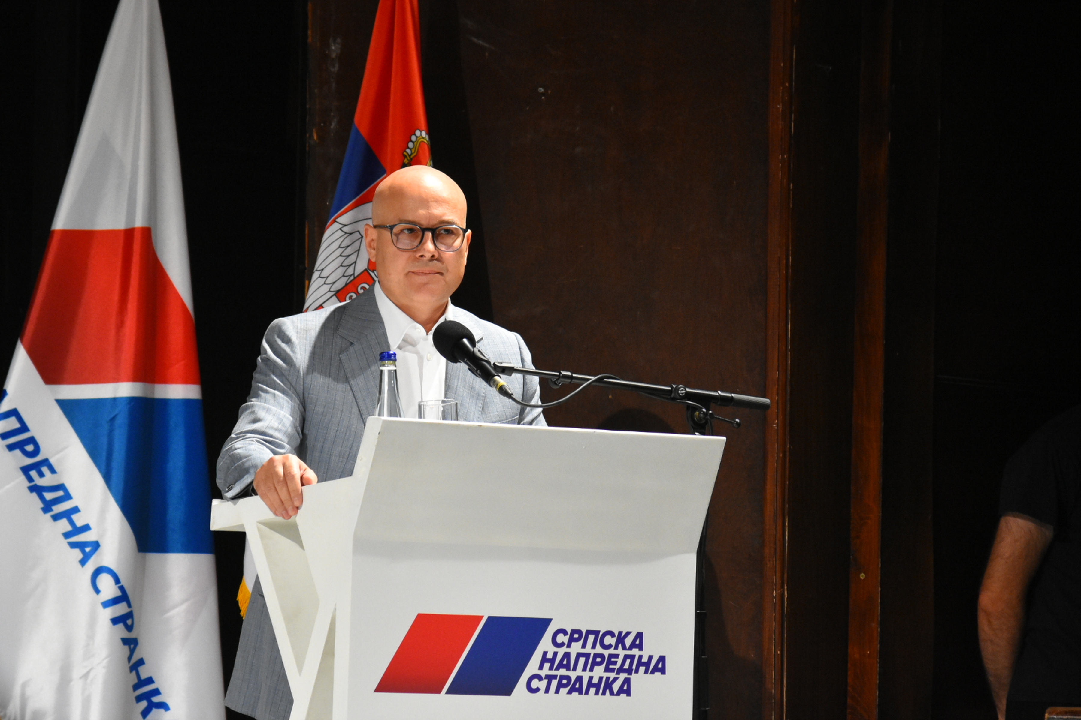 Miloš Vučević Niš sednica Glavnog odbora Srpske napredne stranke