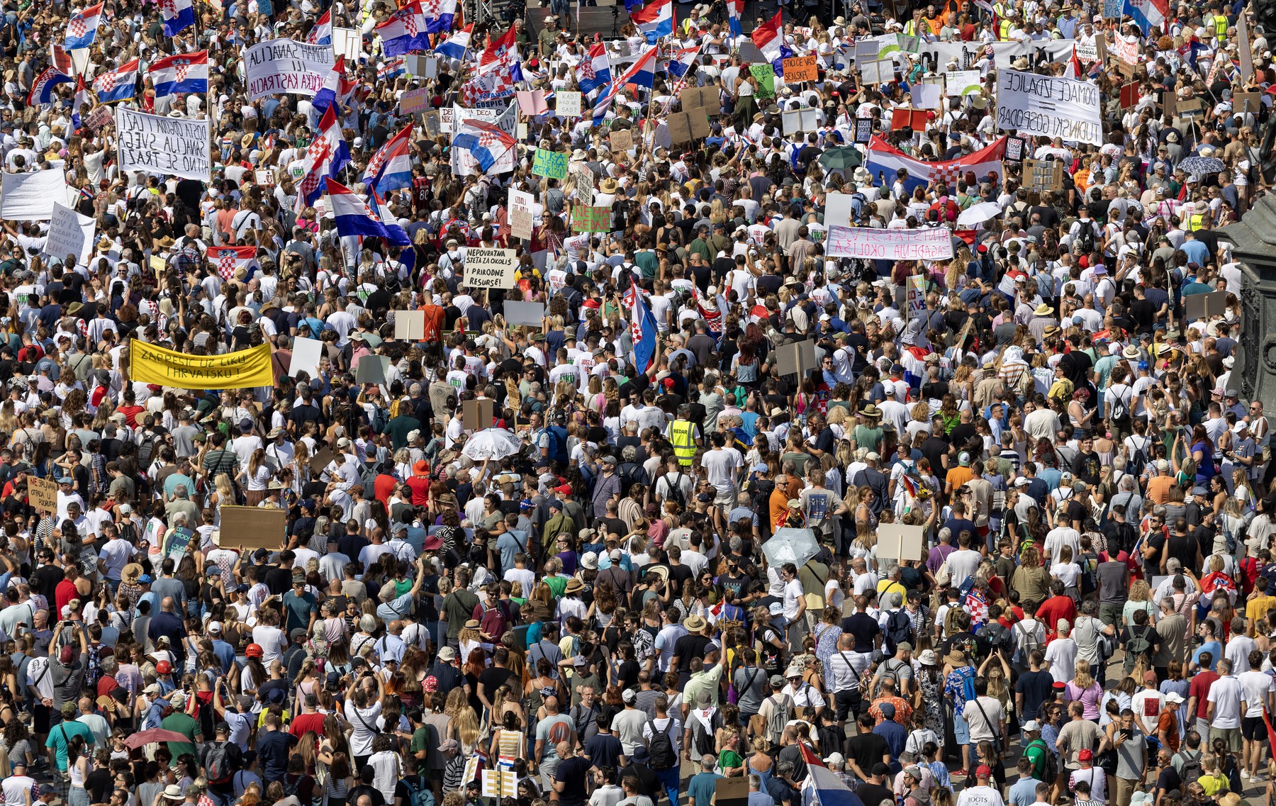 Zagreb protest "Hodaj za Liku, hodaj za Hrvatsku" profimedia-1131016210.jpg
