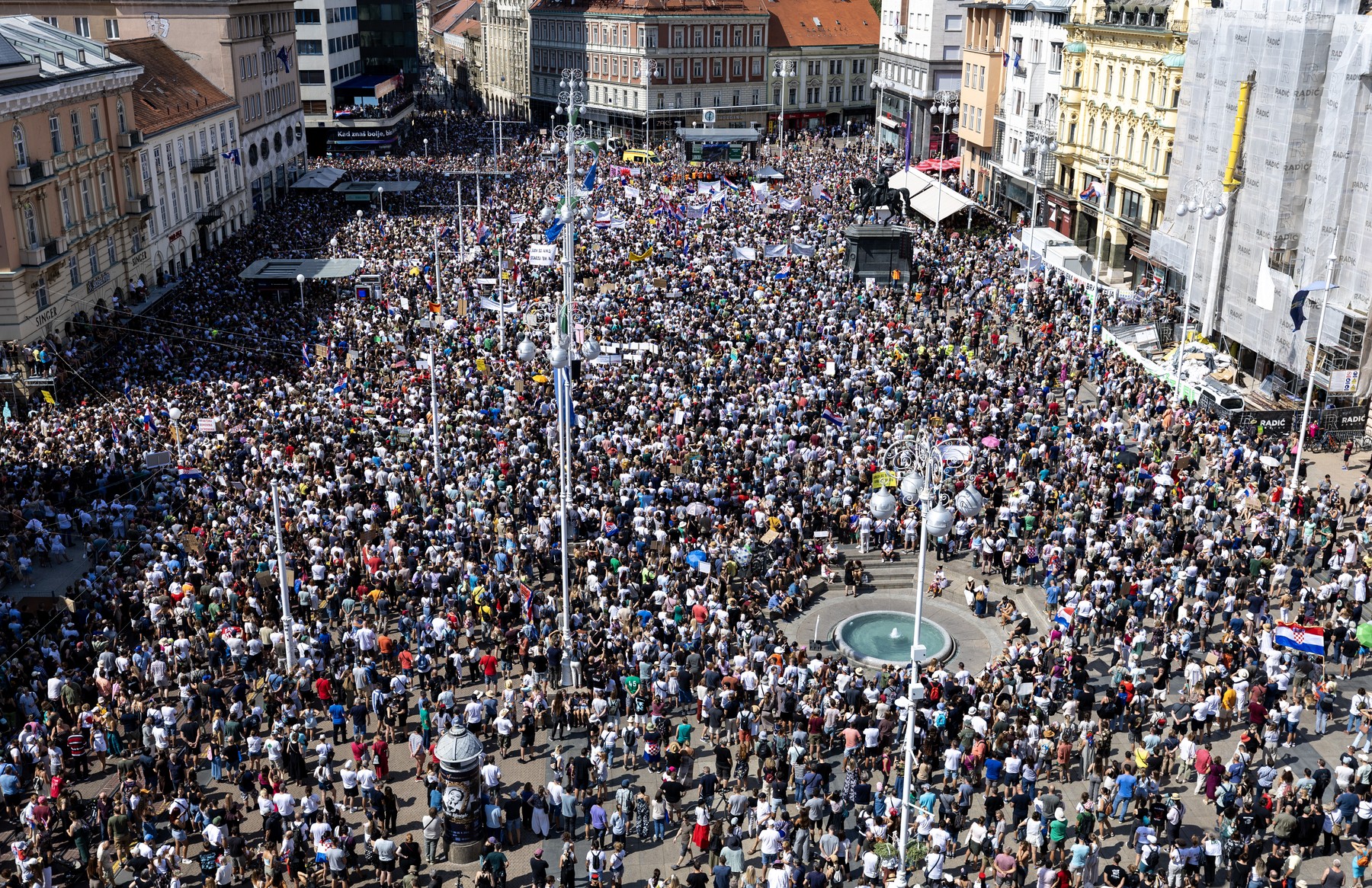 Zagreb protest "Hodaj za Liku, hodaj za Hrvatsku" profimedia-1131016202.jpg