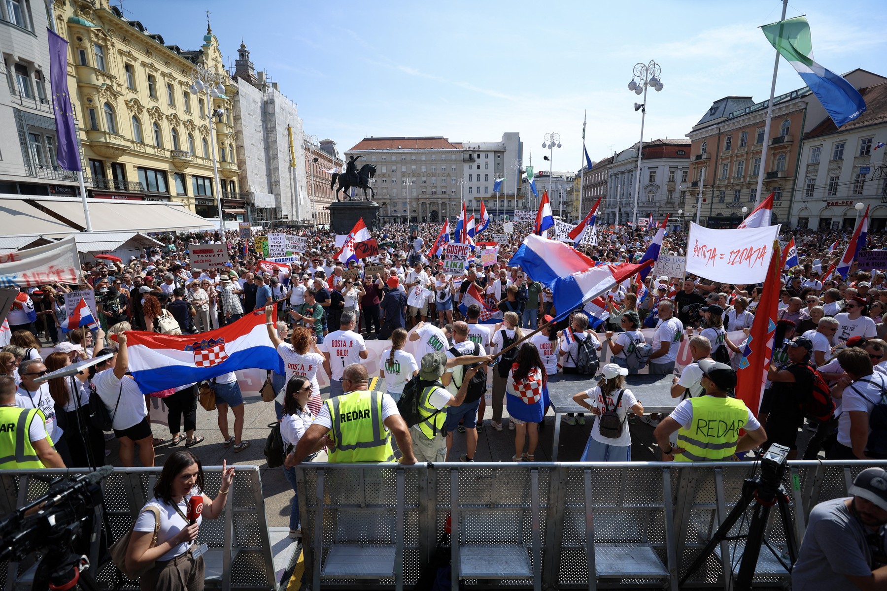Zagreb protest "Hodaj za Liku, hodaj za Hrvatsku" profimedia-1131016217.jpg
