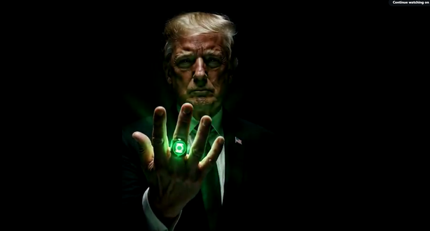 tramp ai Trump objavio bizarnu poruku, Bijela kuća AI video