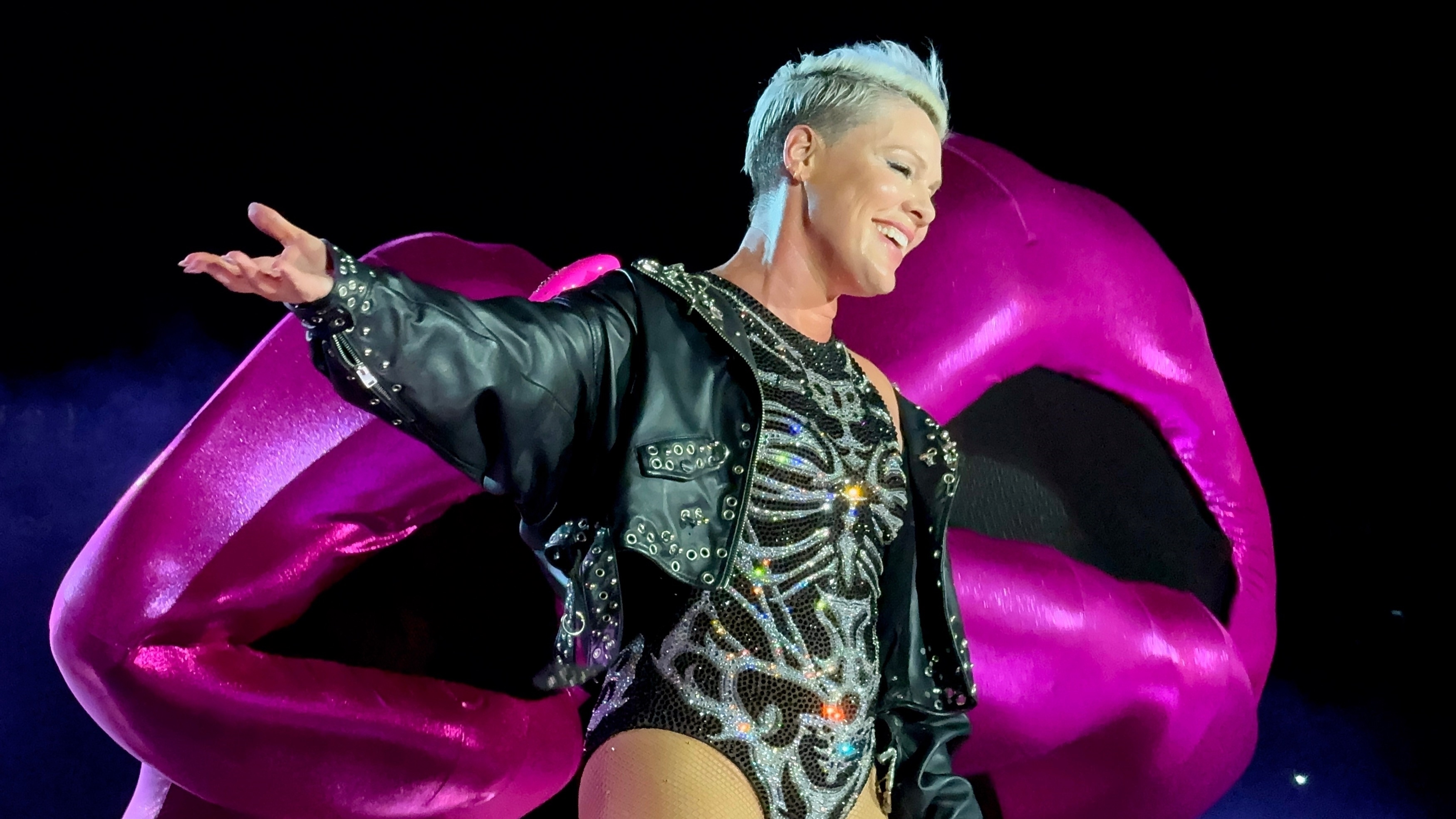 Pennsylvania, PA  - American singer-songwriter Alecia Beth Hart Moore, known as P!nk,