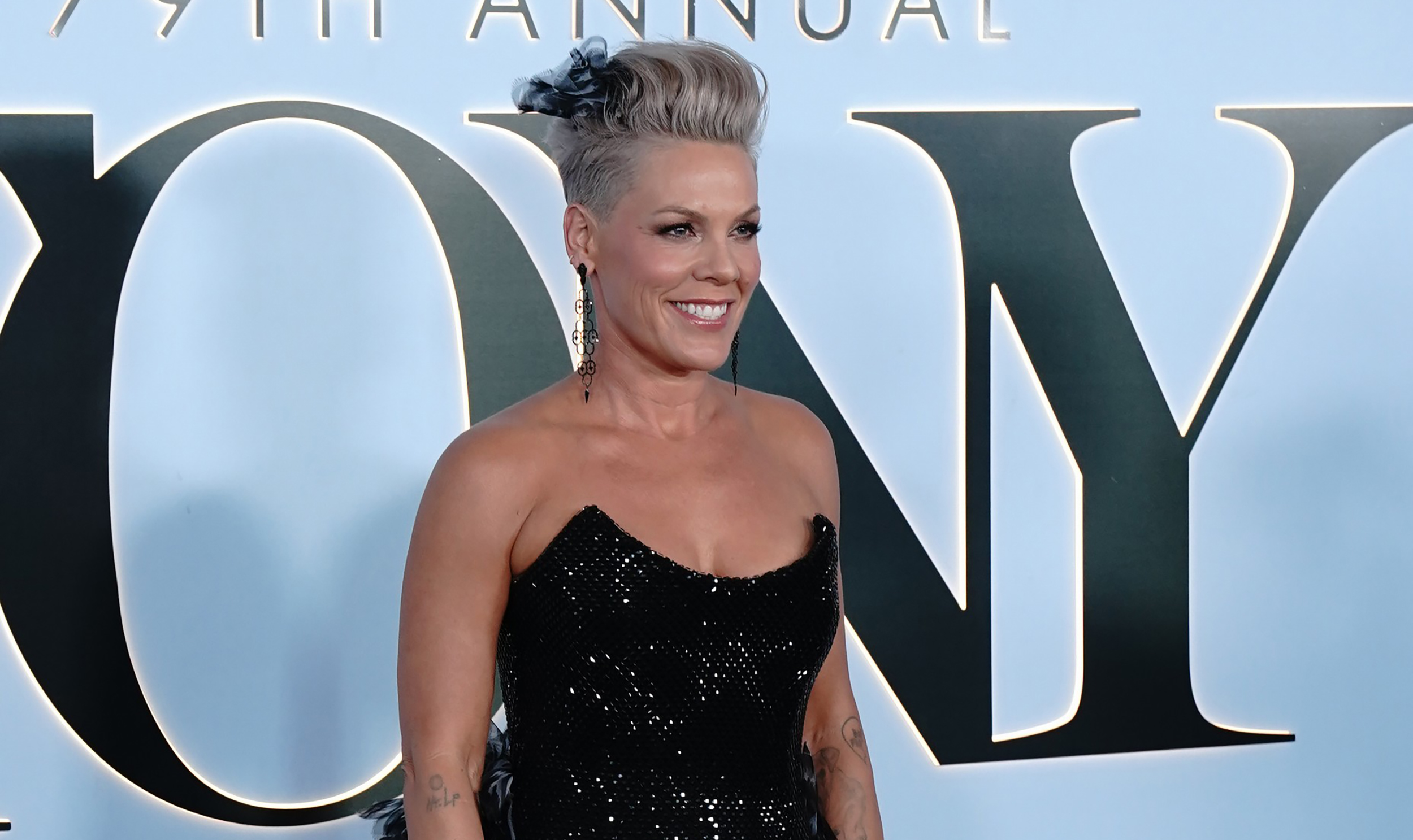 P!NK, aka Alecia Beth Moore-Hart at arrivals for 79th Annual Tony Awards - Arrivals,