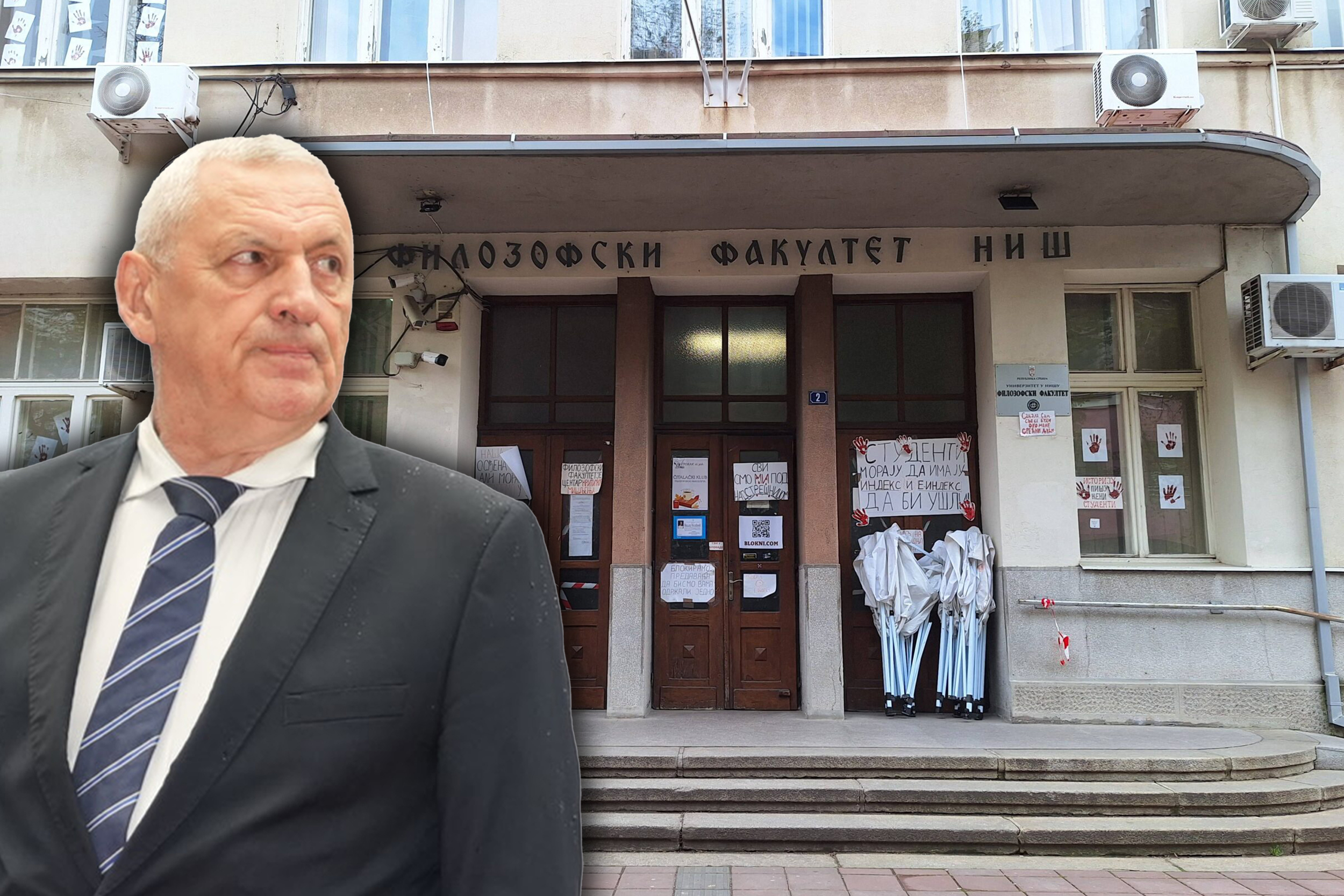 Ministar Bela Balint i Filozofski fakultet u Nišu kombo