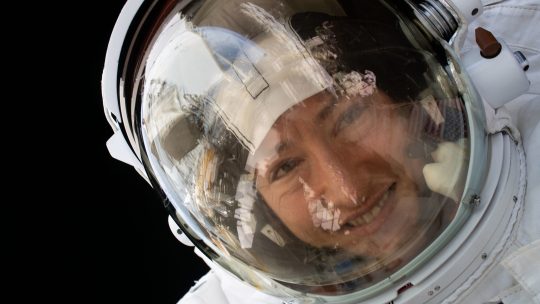 astronaut Kristina Koč