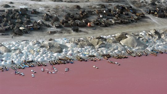 Pink jezero u Senegalu