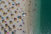 gužve na grčkim plažama