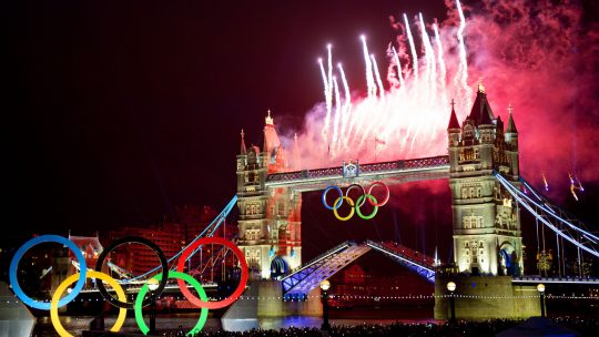 Scena sa otvaranja Olimpijskih igara u Londonu 2012. godine