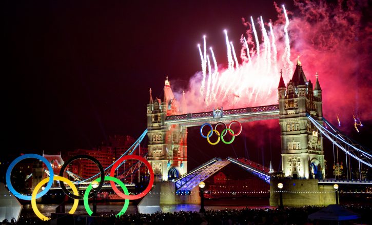 Scena sa otvaranja Olimpijskih igara u Londonu 2012. godine