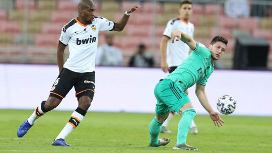Luka Jović na utakmici protiv Valensije
