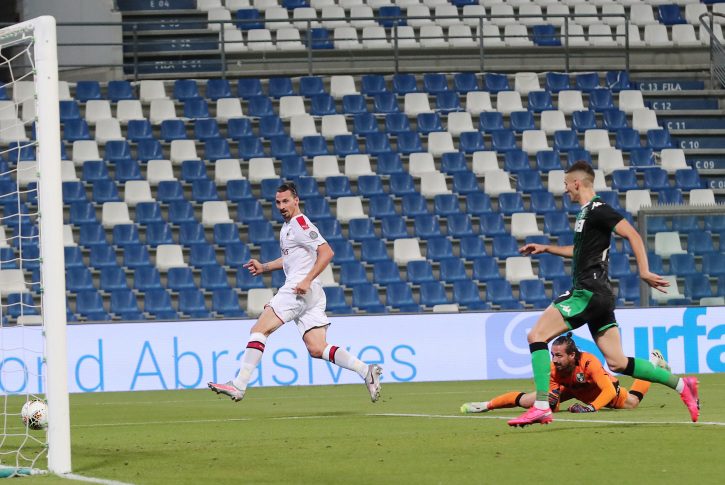 Zlatan Ibrahimović protiv Sasuola