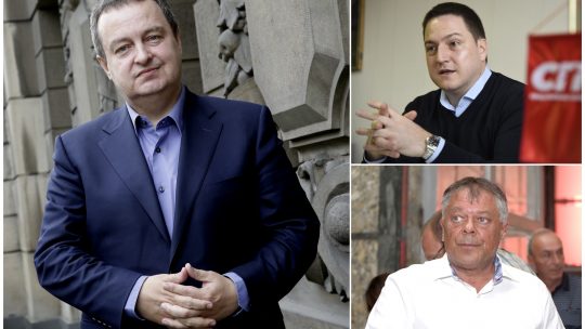 Ivica Dacic Branko Ruzic Novica Toncev