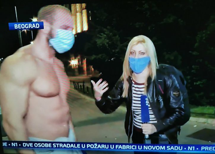 Baja sa protesta i Jelena Zorić